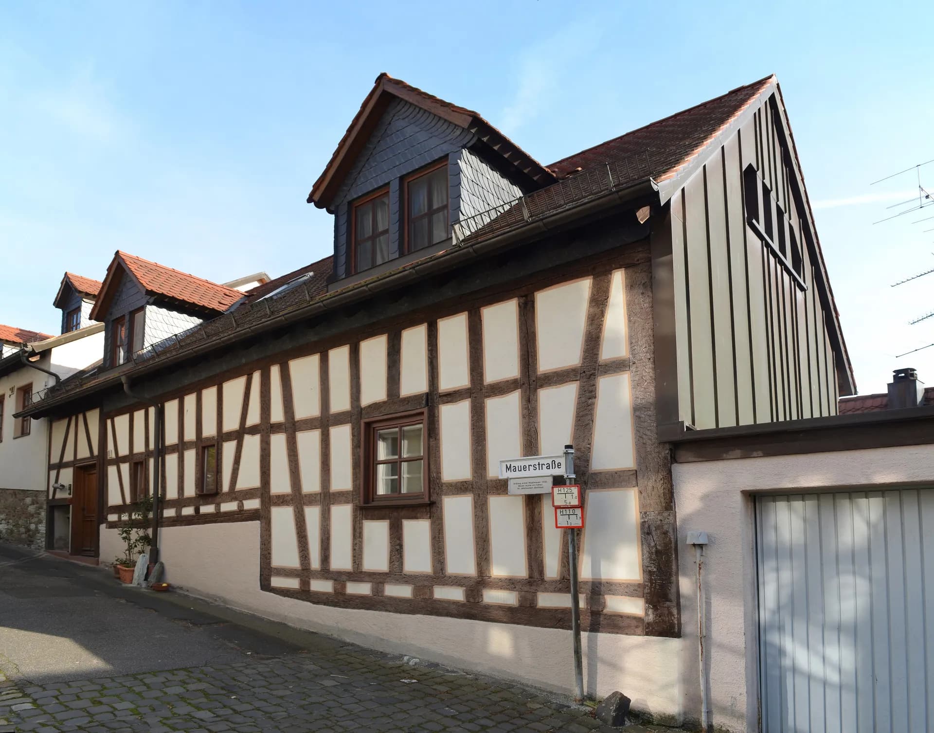 Fachwerkhaus Mauerstraße 11 in Kronberg im Taunus