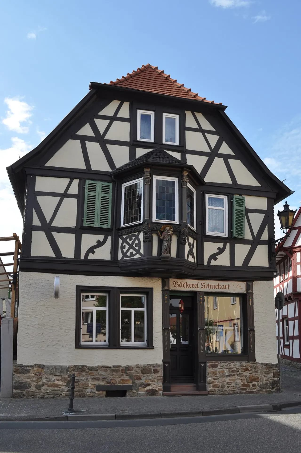 Fachwerkhaus mit Erker in der Eppsteiner Straße in Oberursel (Taunus)