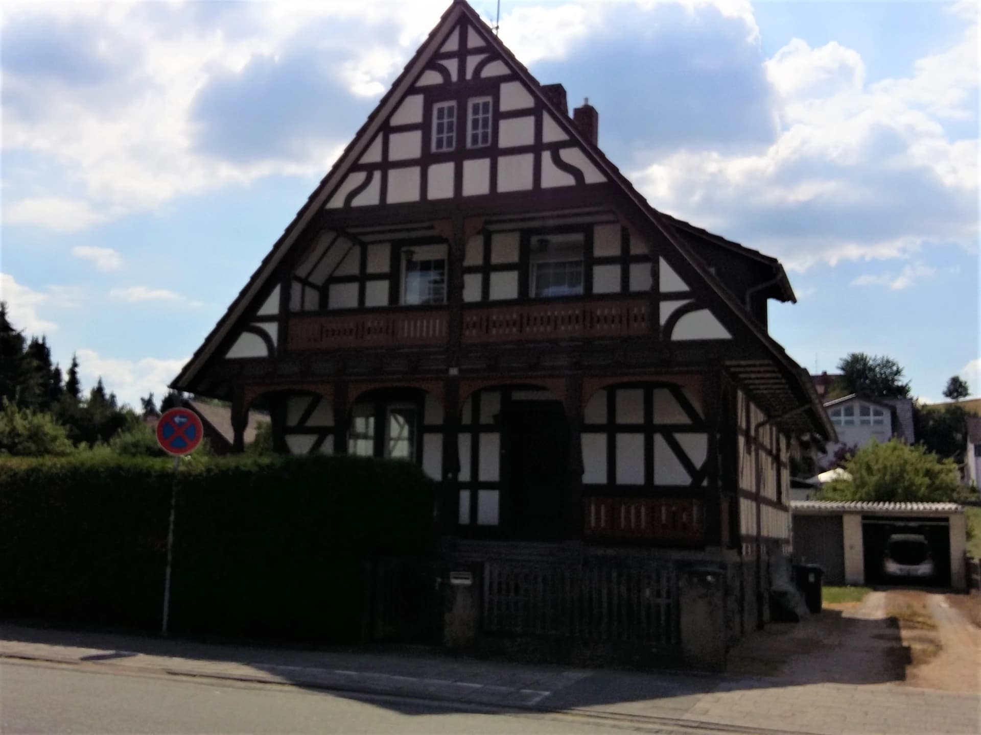 Fachwerkhaus an der Odenwaldstraße in Ober-Ramstadt-Modau