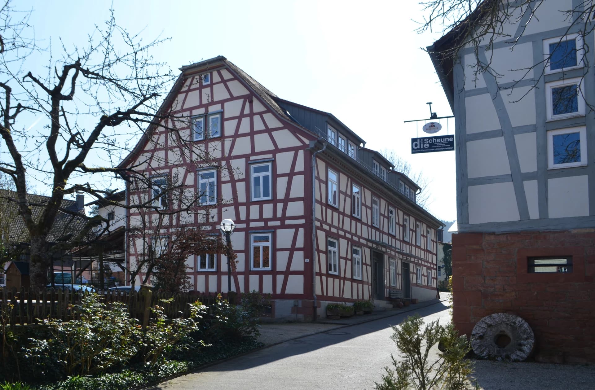 Fachwerkhaus in der Mühlstraße in Bad König