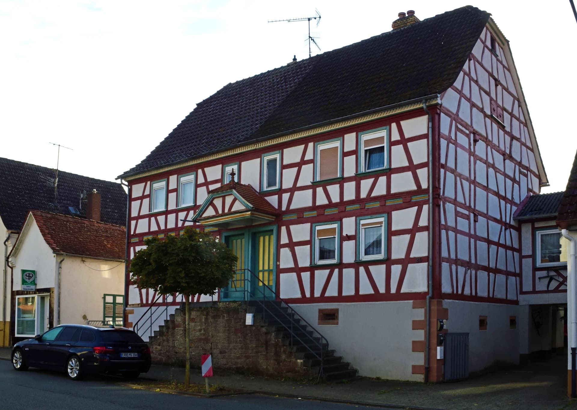 Fachwerkhaus in der Mümling-Grumbacher Straße 24 in Höchst im Odenwald
