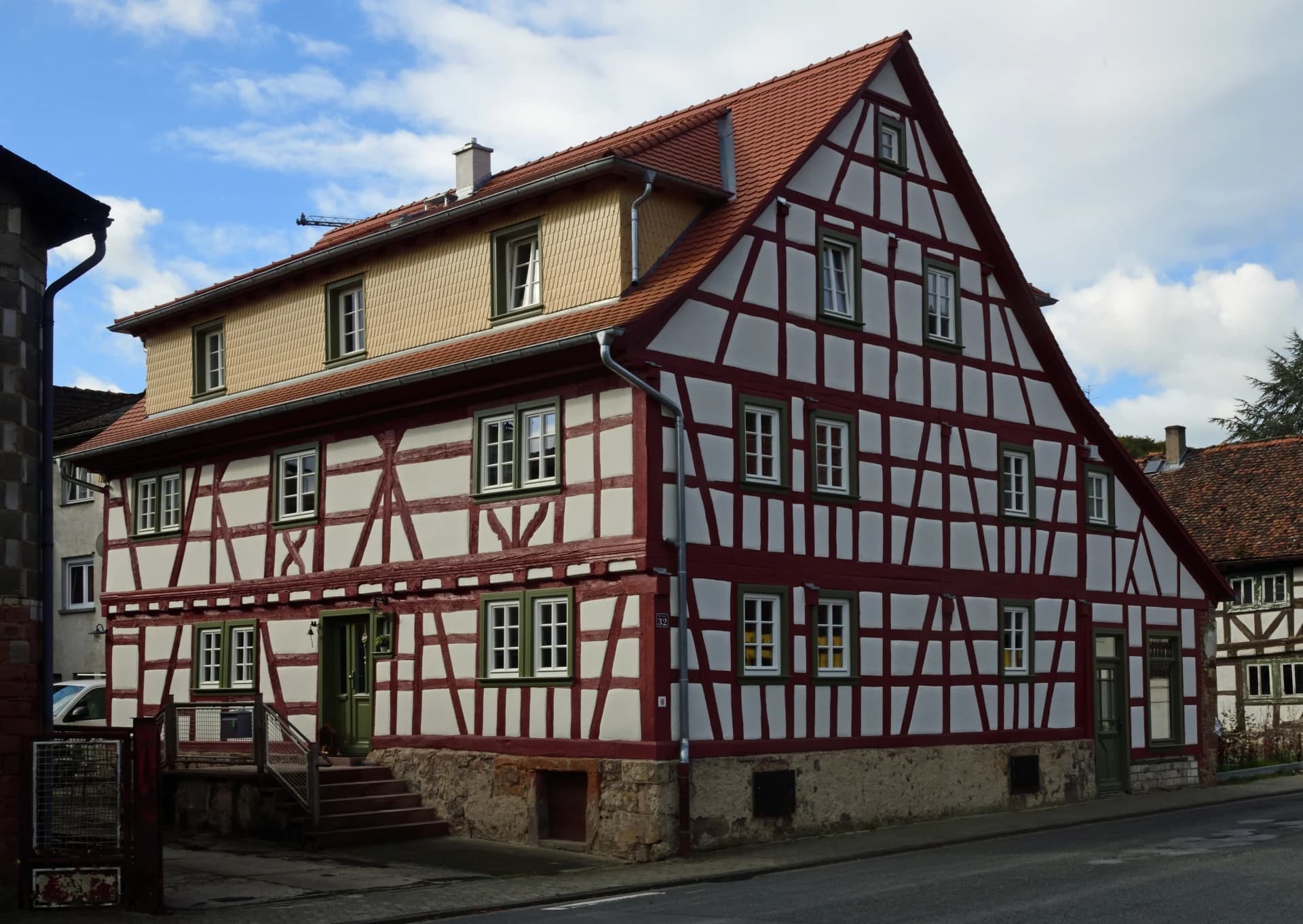 Fachwerkhaus in der Mümling-Grumbacher Straße 32 in Höchst im Odenwald