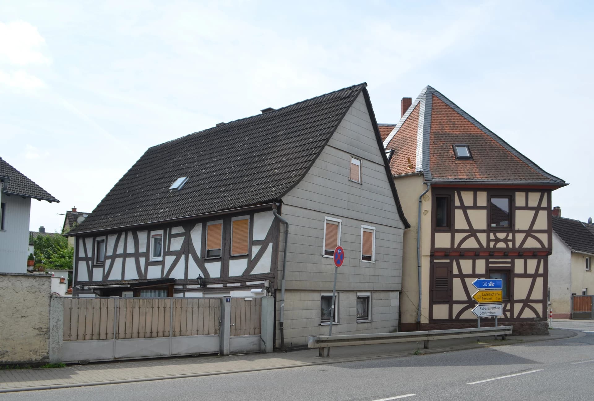 Fachwerkhaus Niddastraße 1 in Nieder-Florstadt