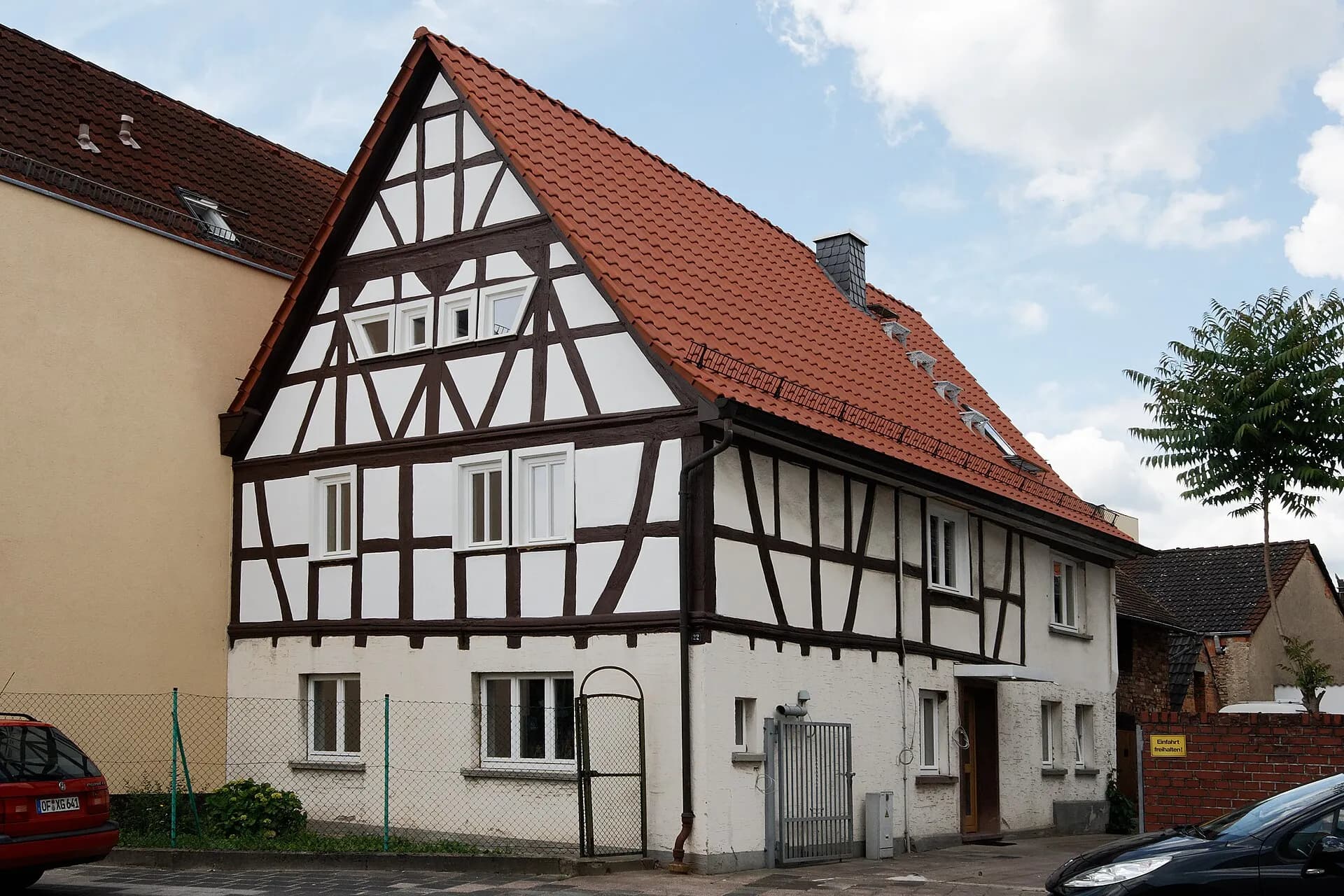 Fachwerkhaus an der Nieuwpoorter Straße 22 in Rodgau-Dudenhofen