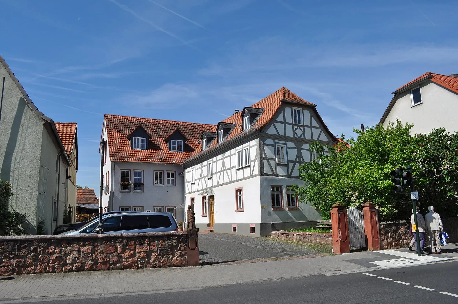Fachwerkhaus an der Ober-Eschbacher Straße in Bad Homburg-Ober-Eschbach