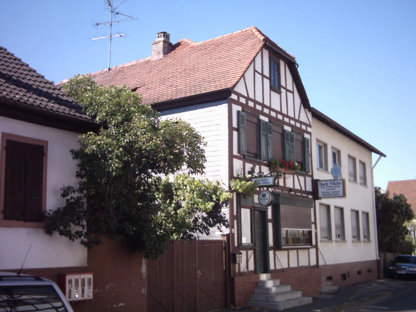 Fachwerkhaus an der Oberhofstraße in Offenbach-Bieber