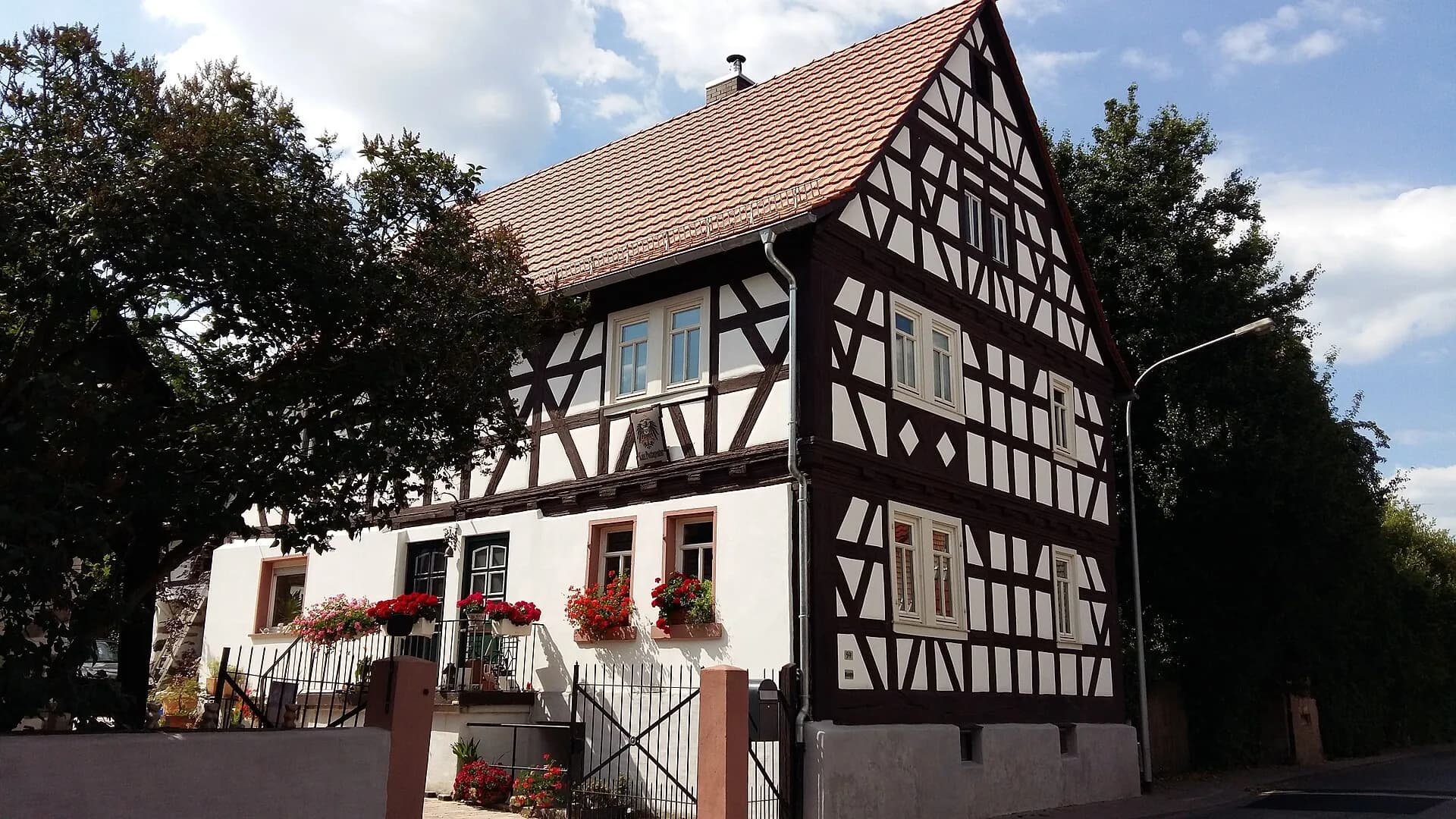 Fachwerkhaus an der Odenwaldstraße 59 in Ober-Ramstadt-Modau
