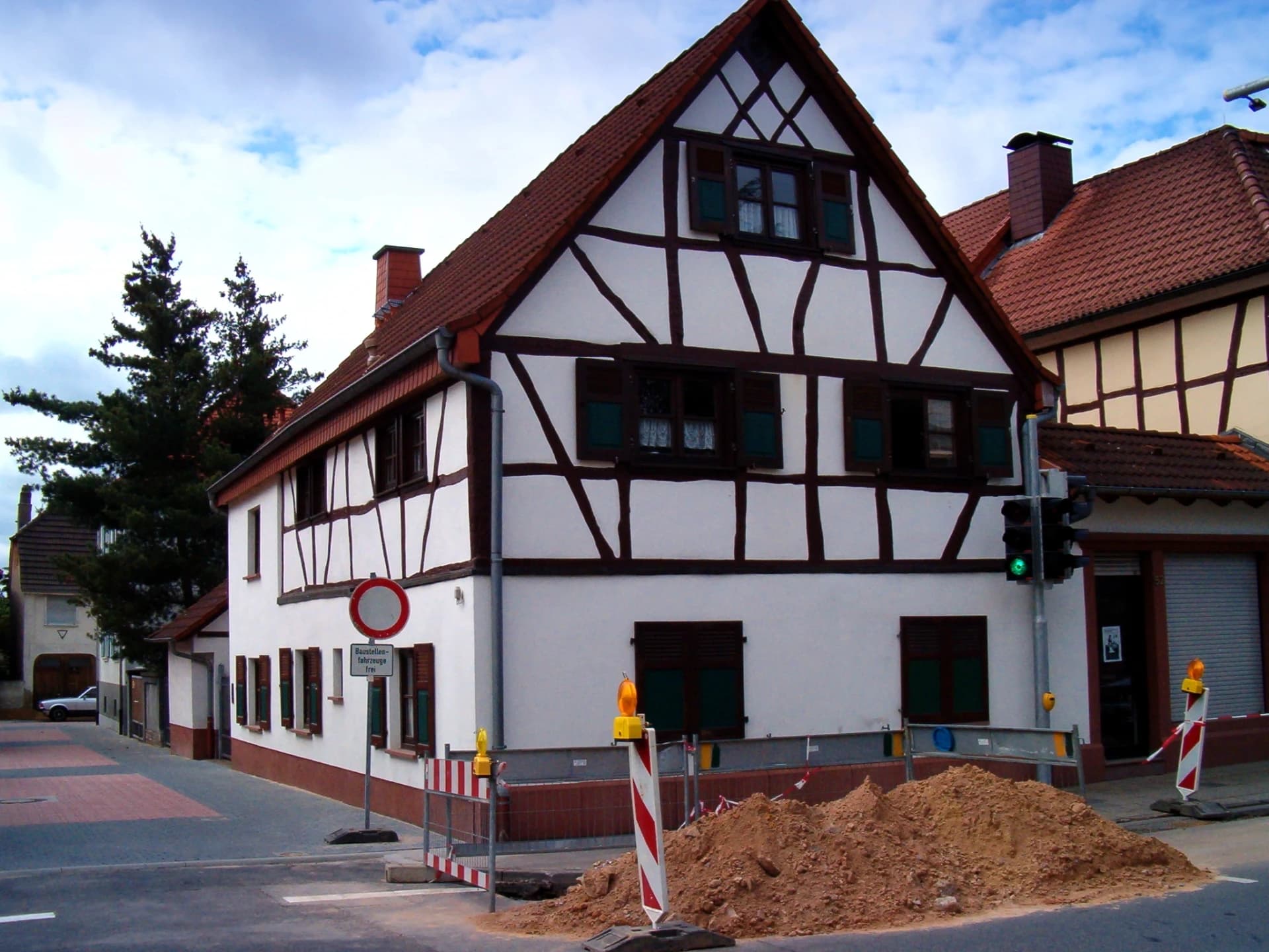 Fachwerkhaus in der Ortsmitte von Rodgau
