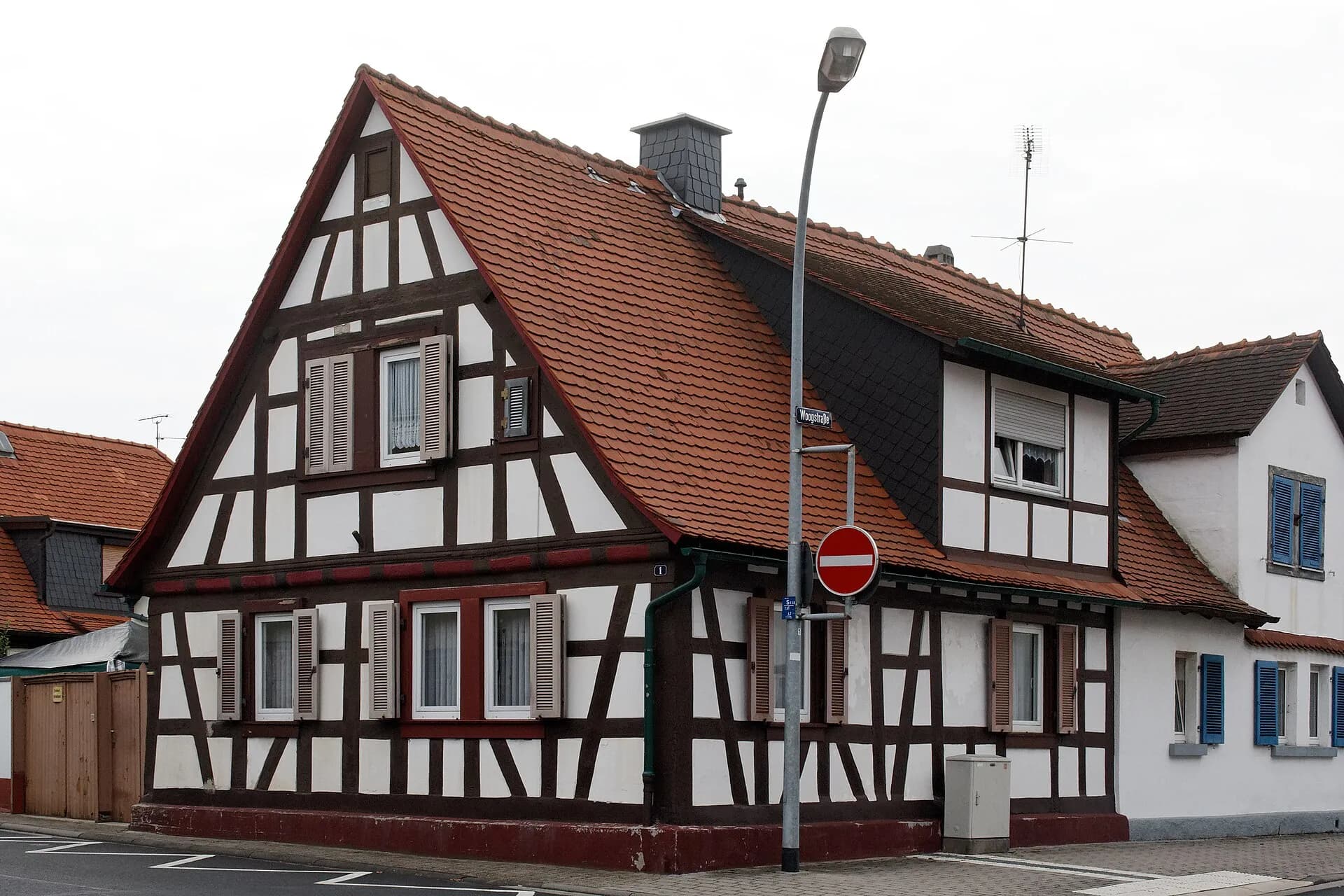 Fachwerkhaus in der Ostendstraße 1 in Egelsbach