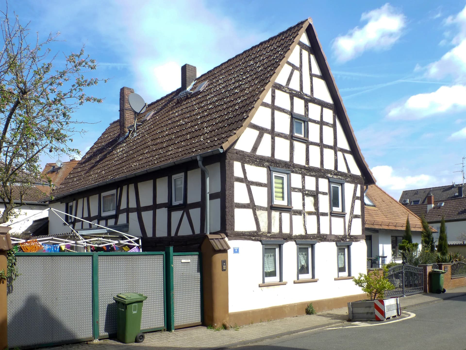 Fachwerkhaus in der Pariser Gasse in Griesheim