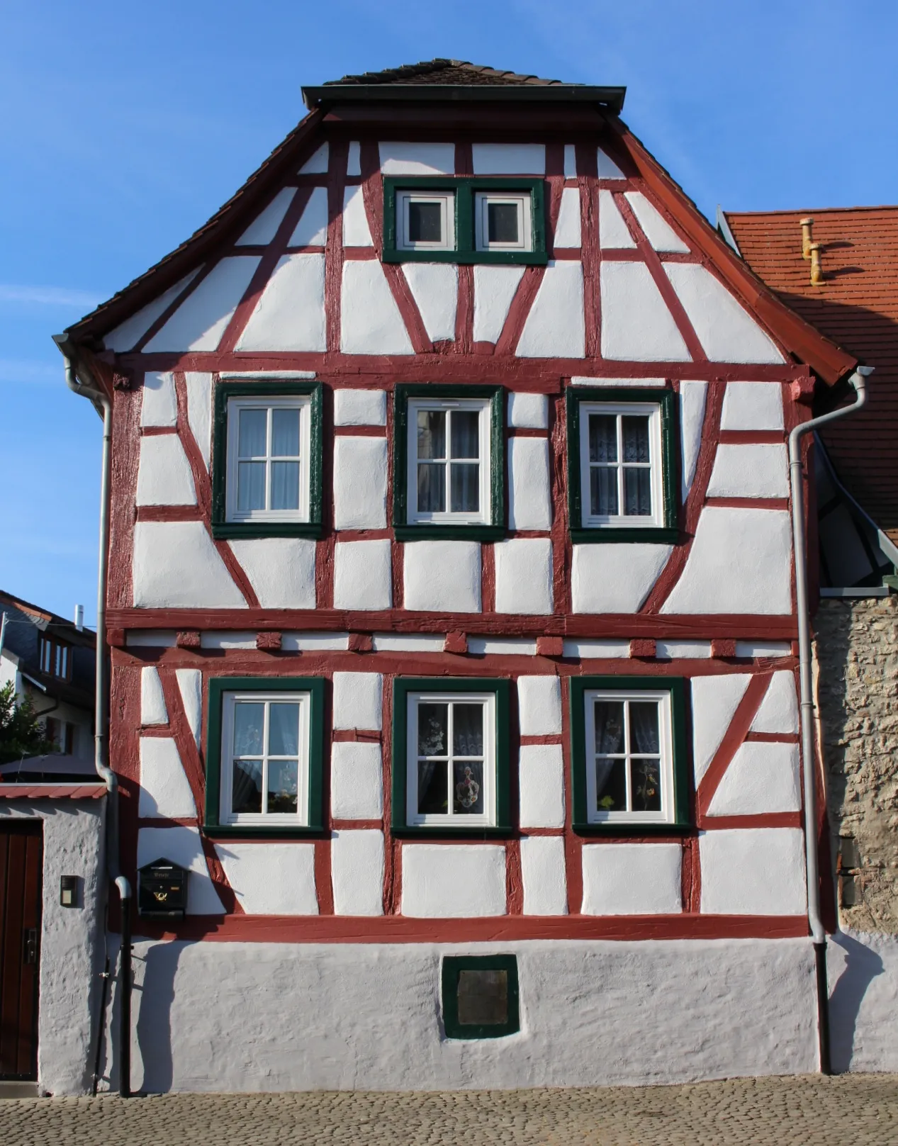 Fachwerkhaus in der Pfarrer-Münch-Straße in Flörsheim am Main