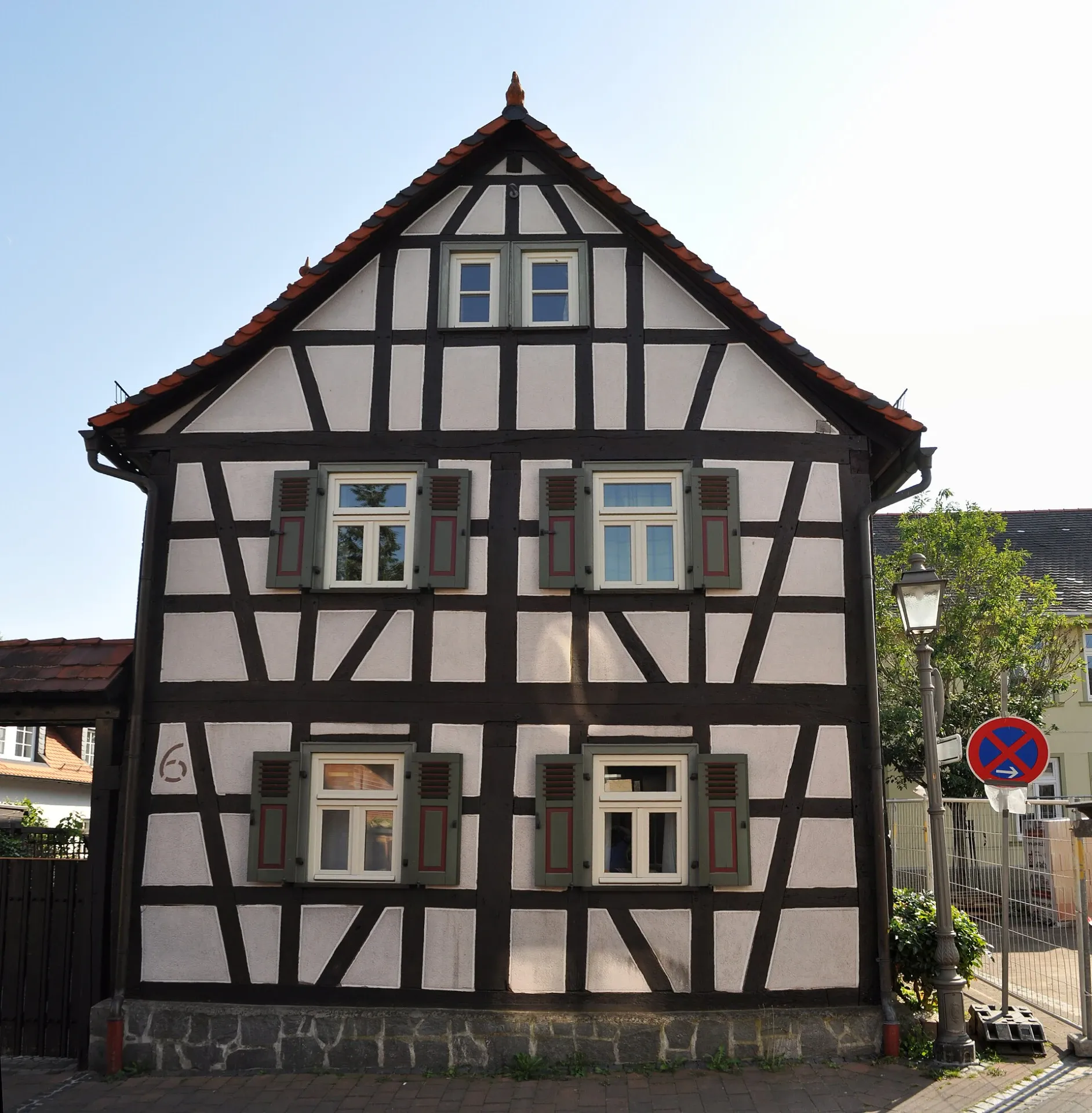 Fachwerkhaus in der Raiffeisenstraße in Bad Homburg-Kirdorf