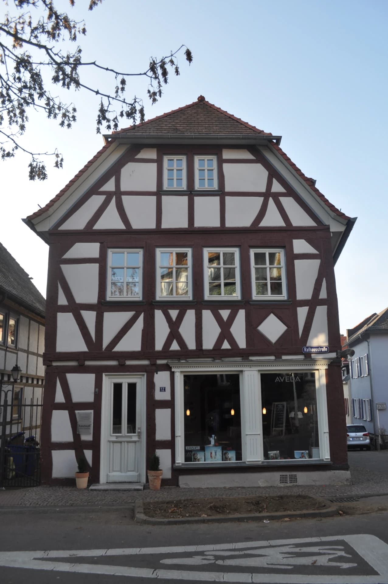 Fachwerkhaus in der Rathausstraße in Bad Homburg