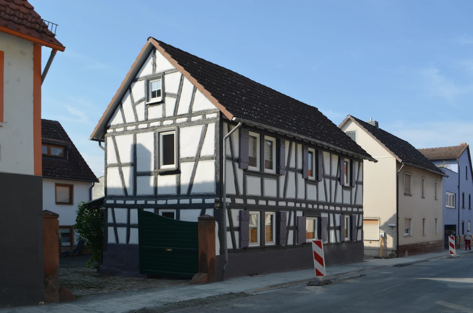 Saniertes Fachwerkhaus an der Rendeler Straße in Klein-Karben, Karben