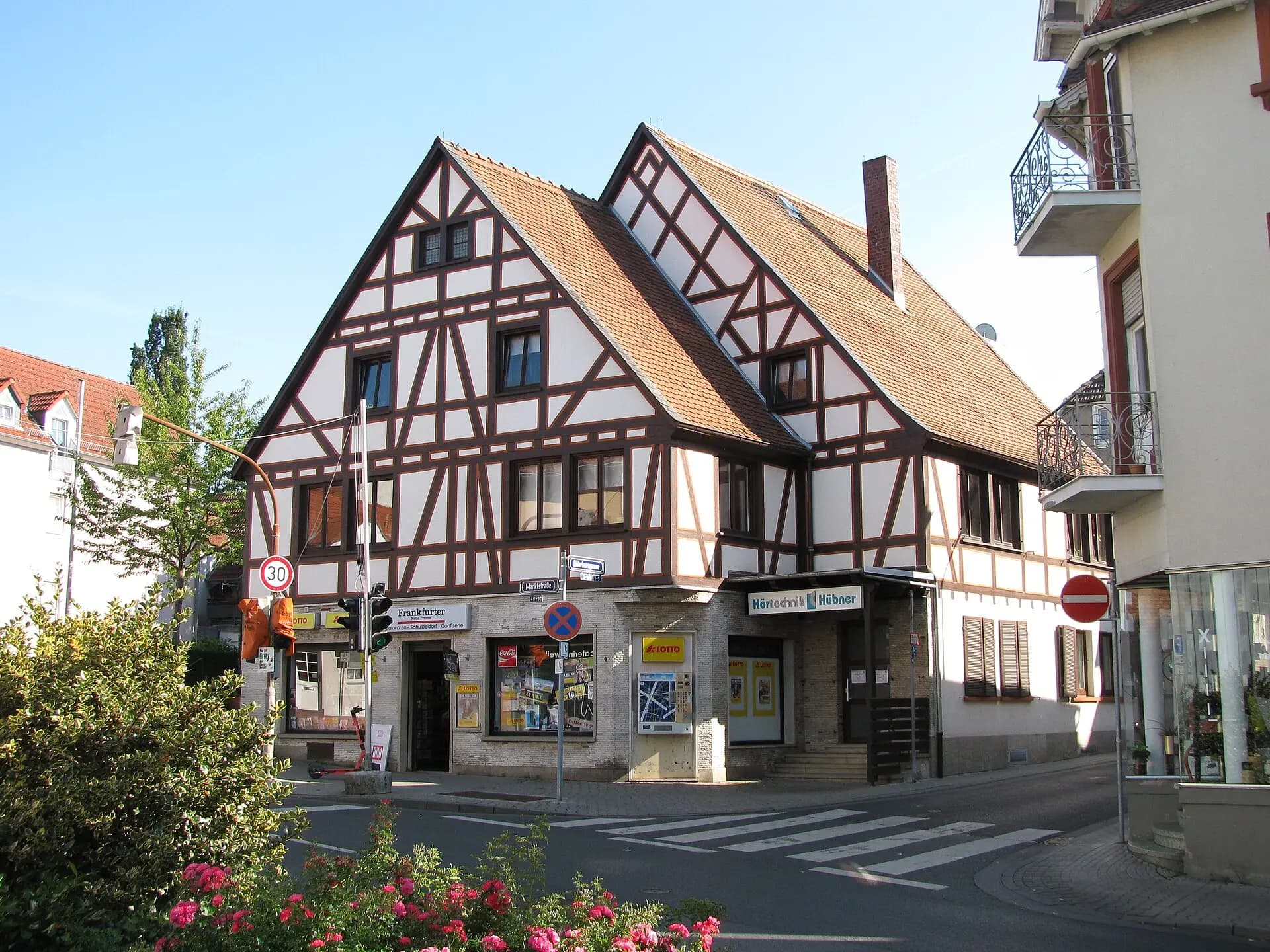 Fachwerkhaus an der Röhrborngasse in Frankfurt-Bergen-Enkheim