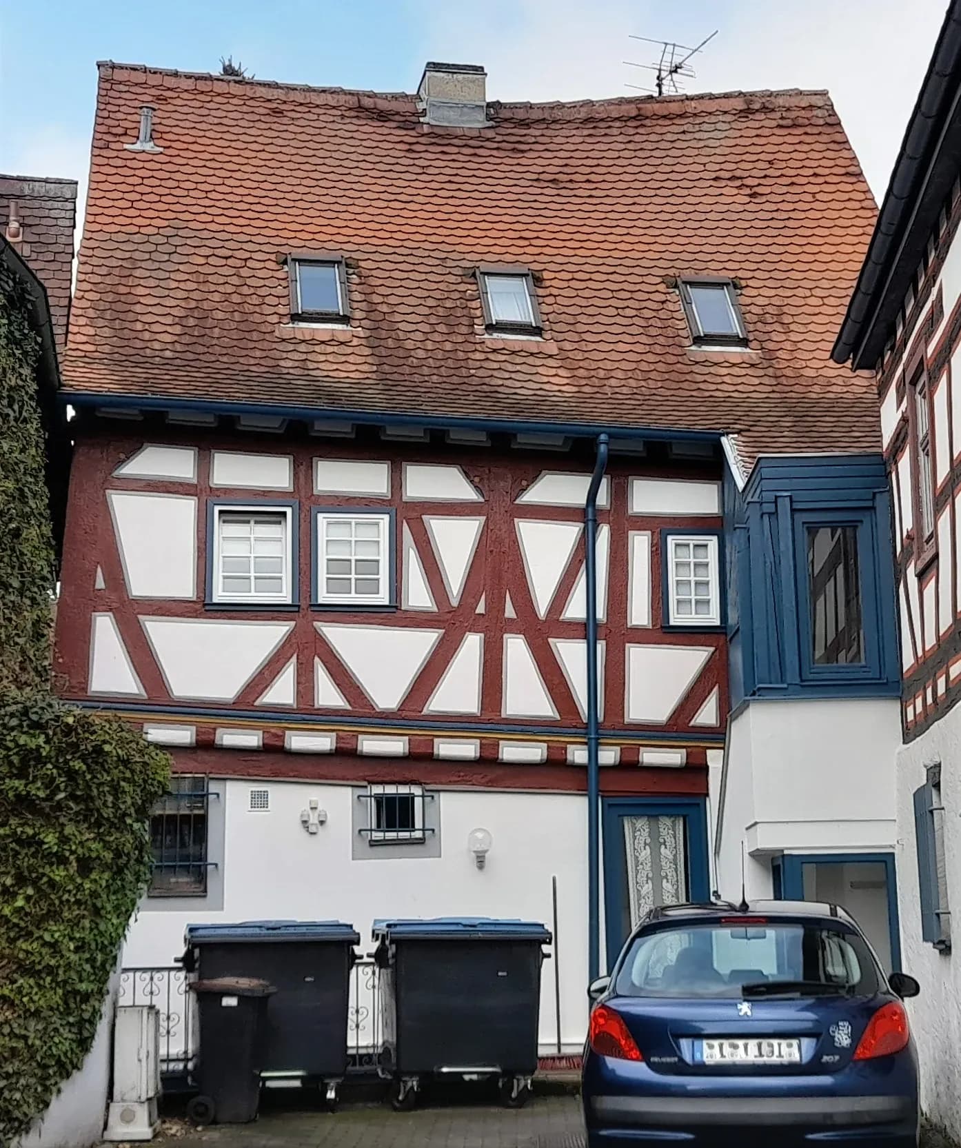 Fachwerkhaus Saalgasse 1 in Dreieich-Dreieichenhain
