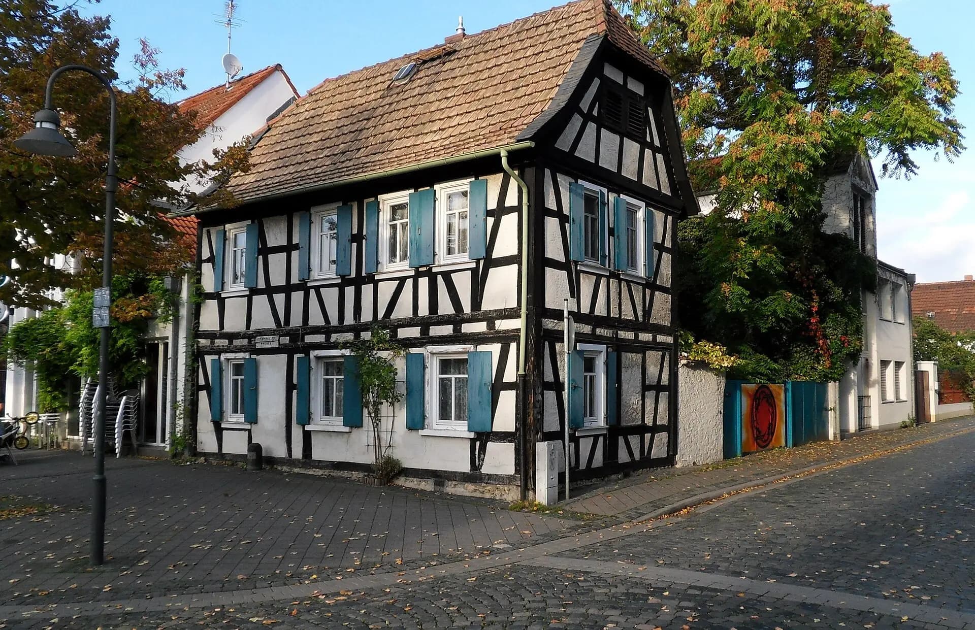 Fachwerkhaus in der Schäfergasse in Rüsselsheim