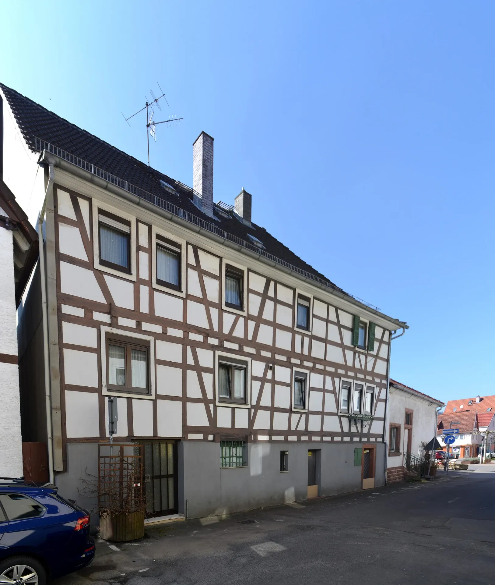 Fachwerkhaus am Schlossplatz in Bad König
