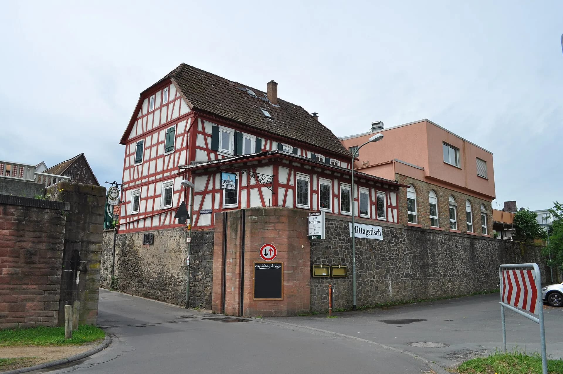Fachwerkhaus Schmiedegasse 8 in Offenbach-Rumpenheim