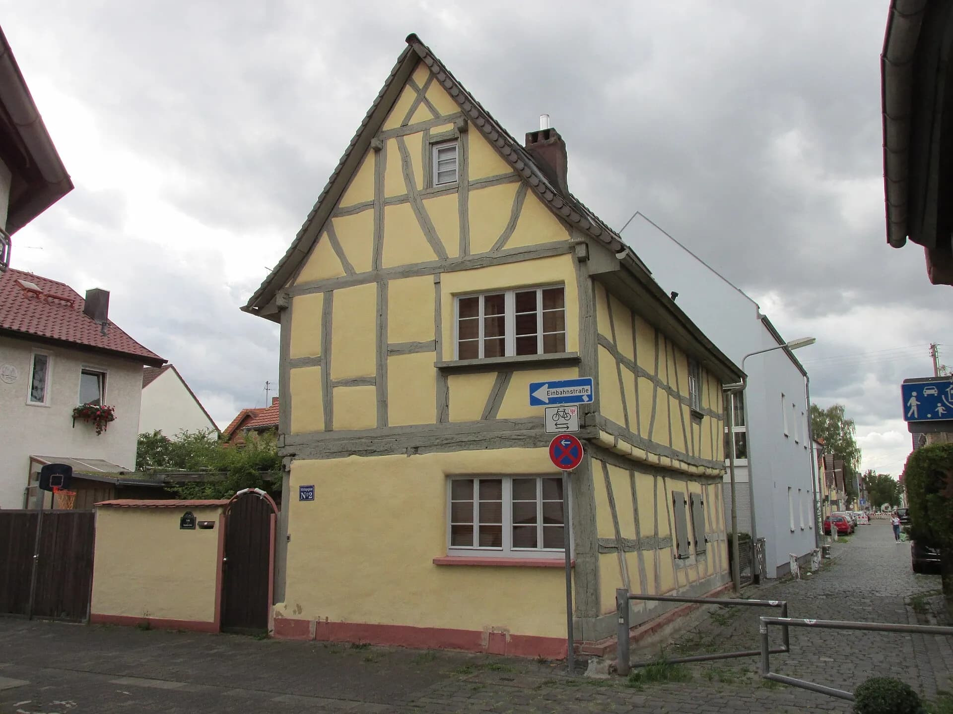 Fachwerkhaus Schrimpegasse 2 in Frankfurt Schwanheim