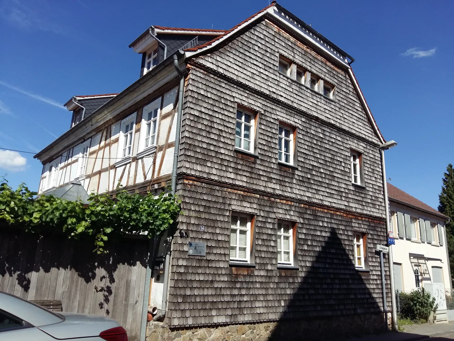 Fachwerkhaus in der Schulgasse 14 in Roßdorf