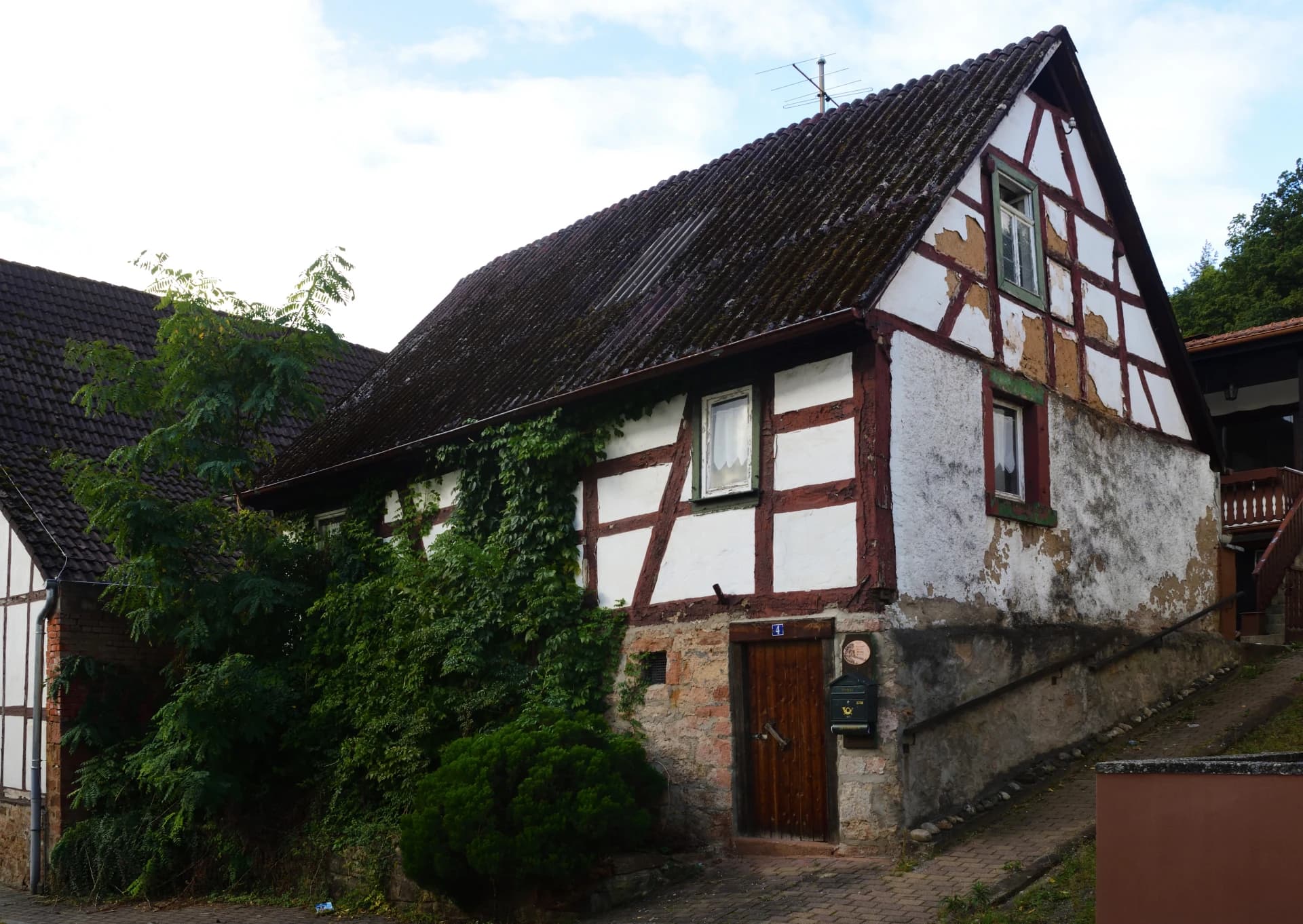 Fachwerkhaus in der Schulstraße 4 in Mümling-Grumbach in Höchst im Odenwald