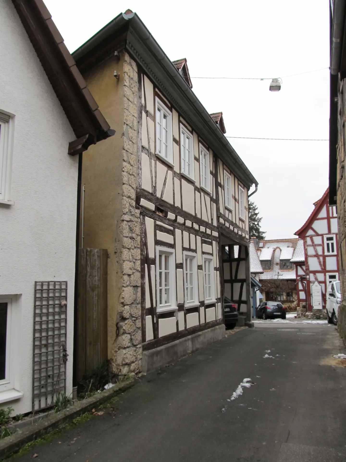 Fachwerkhaus in der Schulstraße in Marxheim