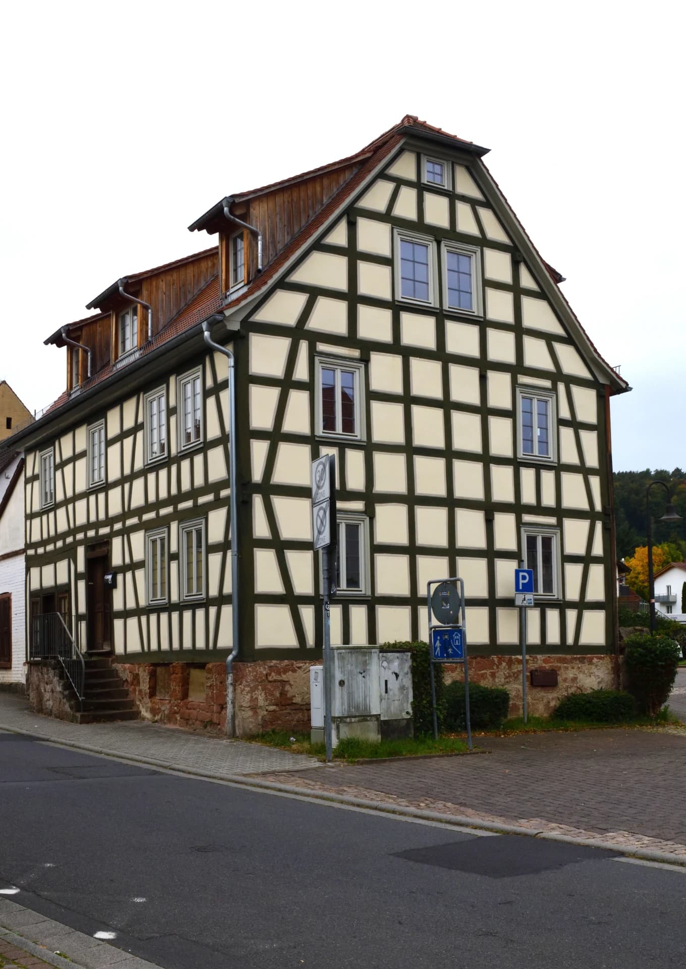 Fachwerkhaus in der Schwanenstraße 21 in Höchst im Odenwald