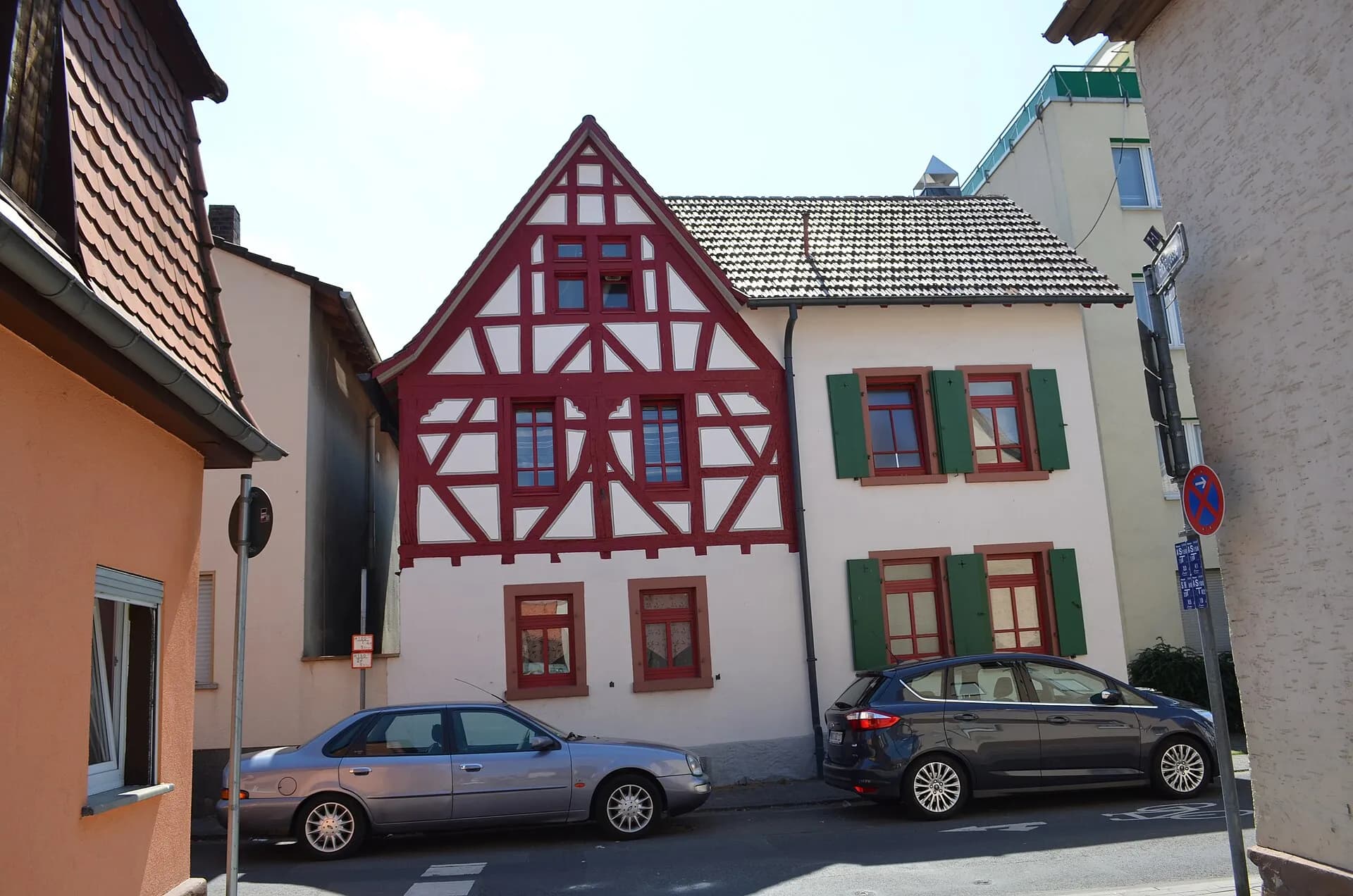 Fachwerkhaus an der Talstraße in Frankfurt Kalbach-Riedberg