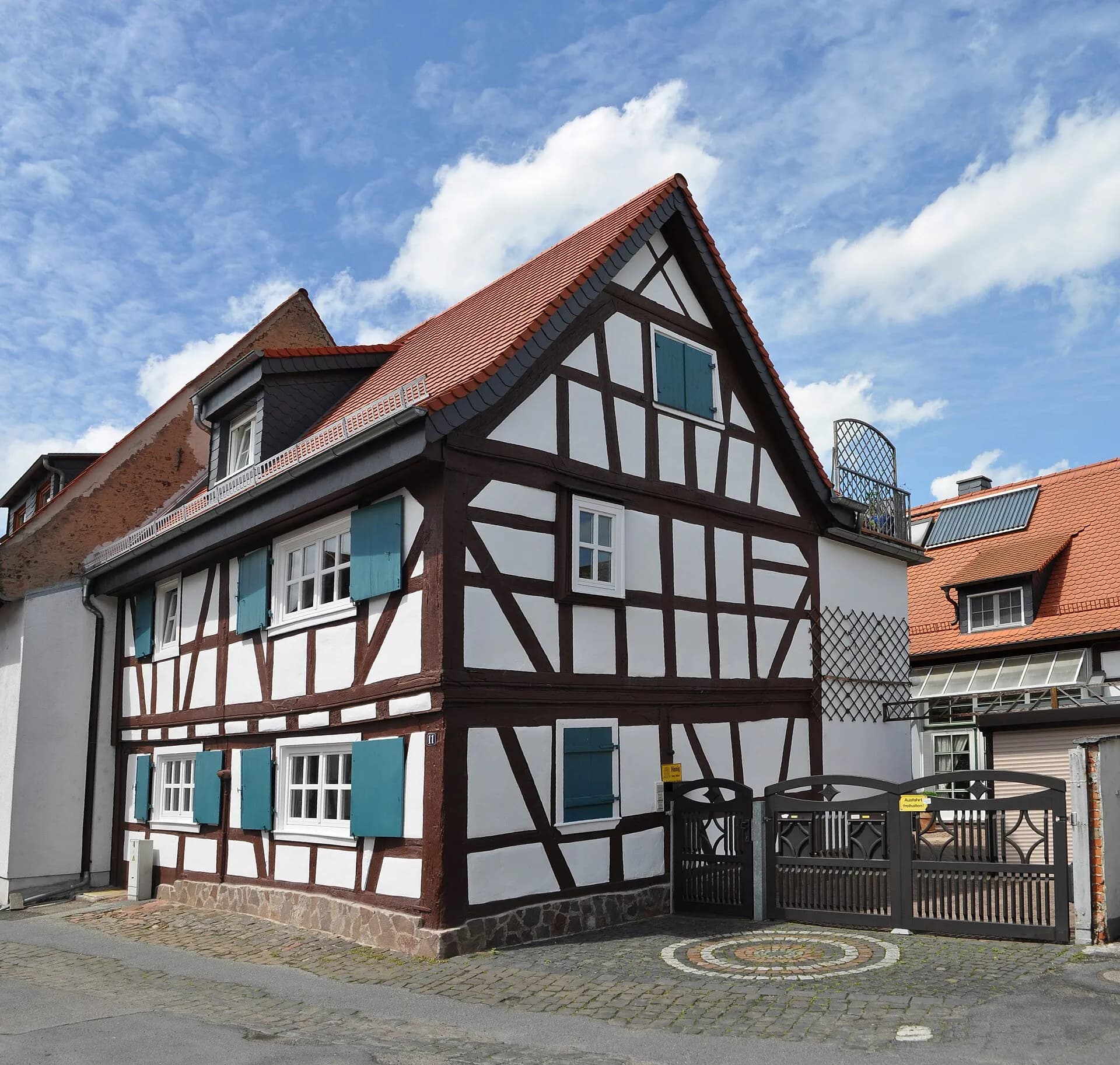 Fachwerkhaus Untergasse 11 in Offenbach-Rumpenheim