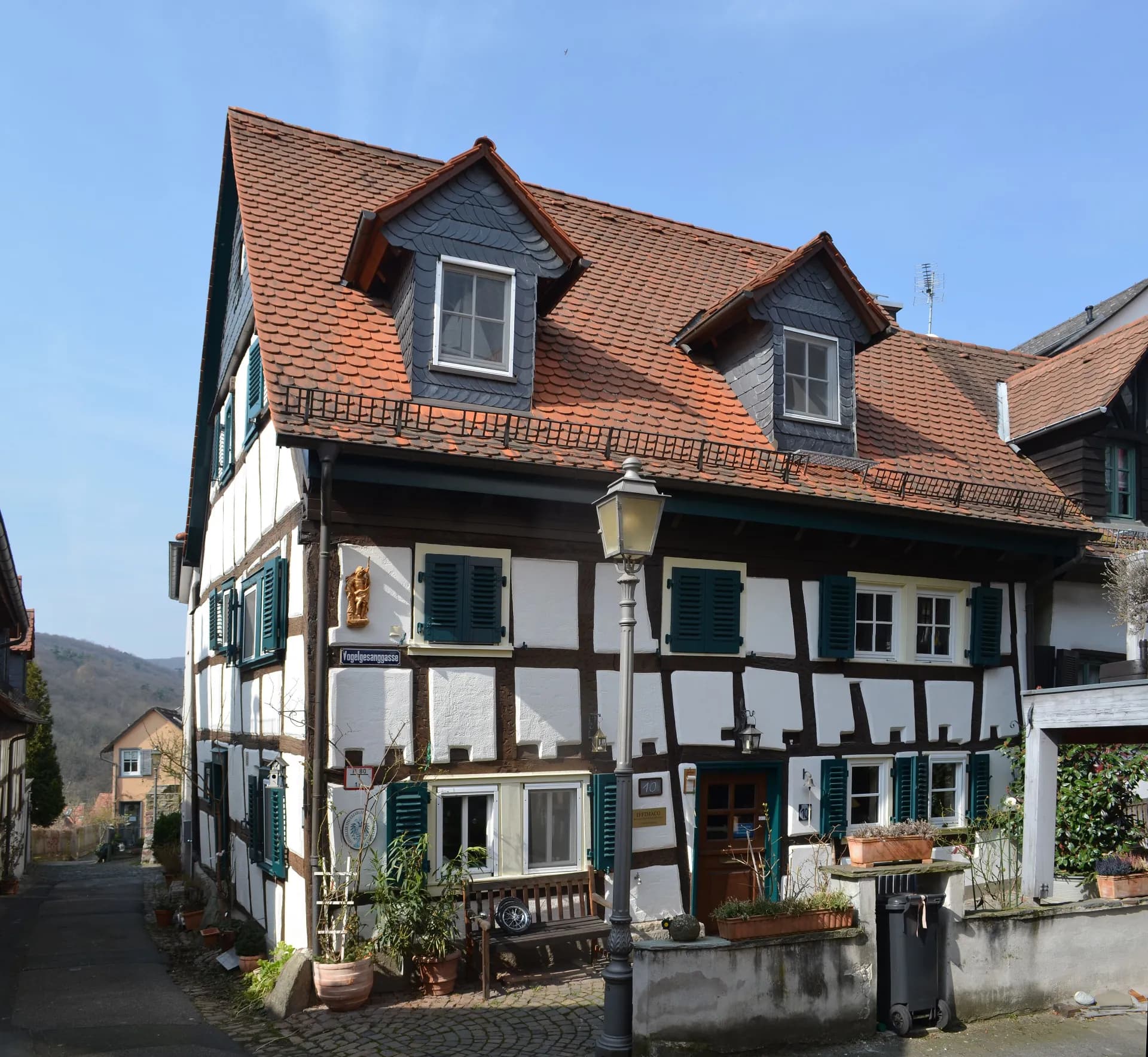 Fachwerkhaus Vogelgesanggasse 10 in Kronberg im Taunus