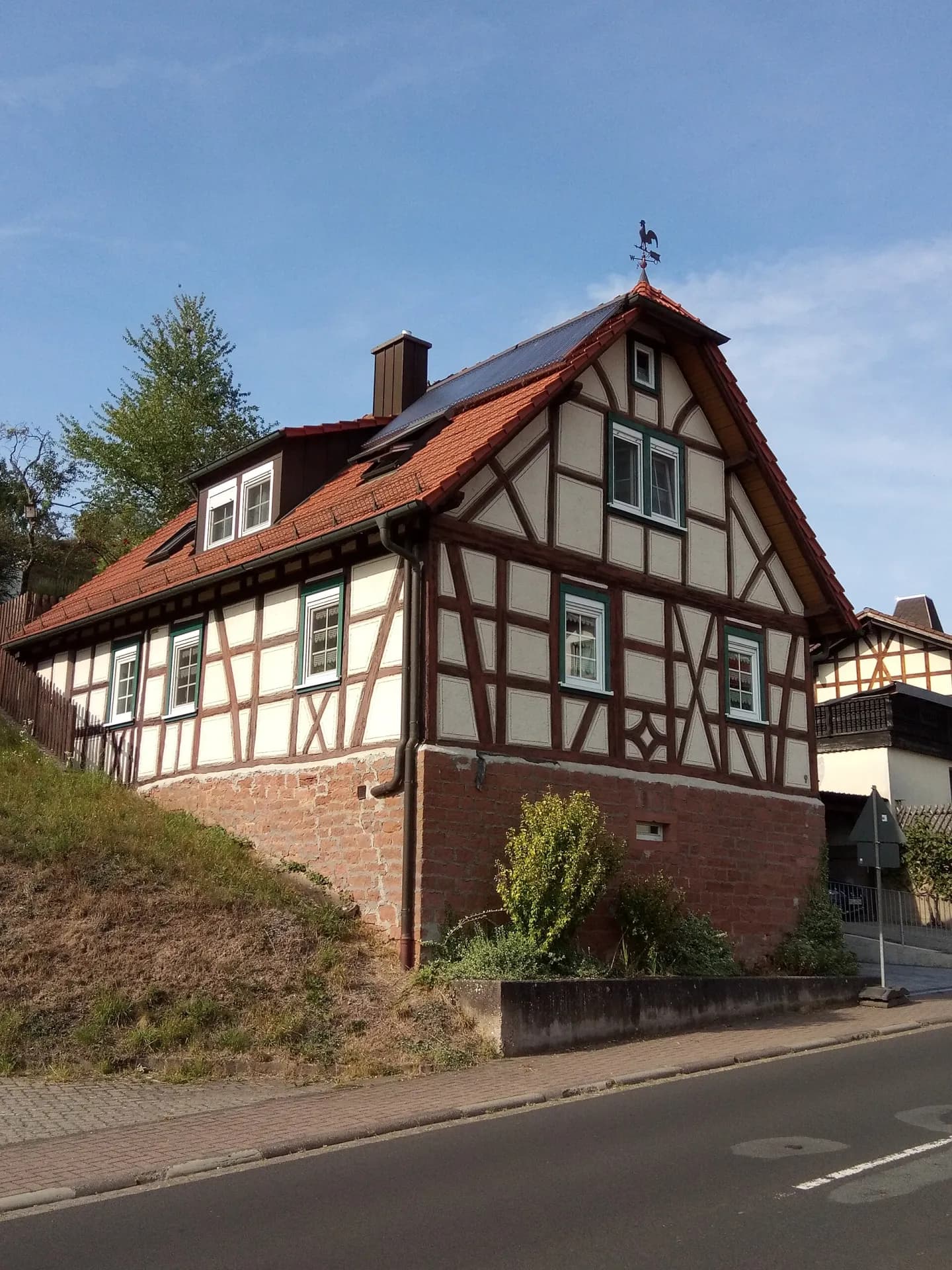 Fachwerkhaus im Ortsteil Volkersbrunn in Leidersbach