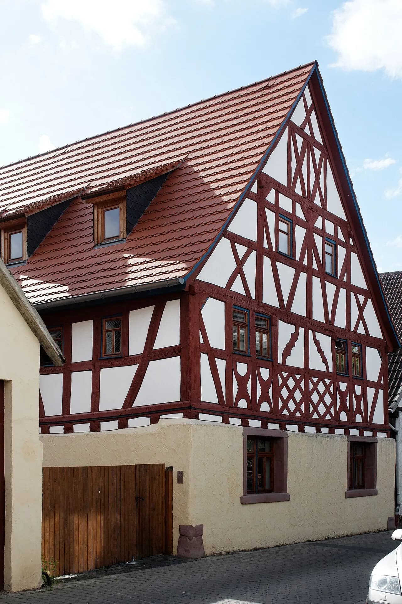 Fachwerkhaus an der Vordergasse in Rodgau-Jügesheim