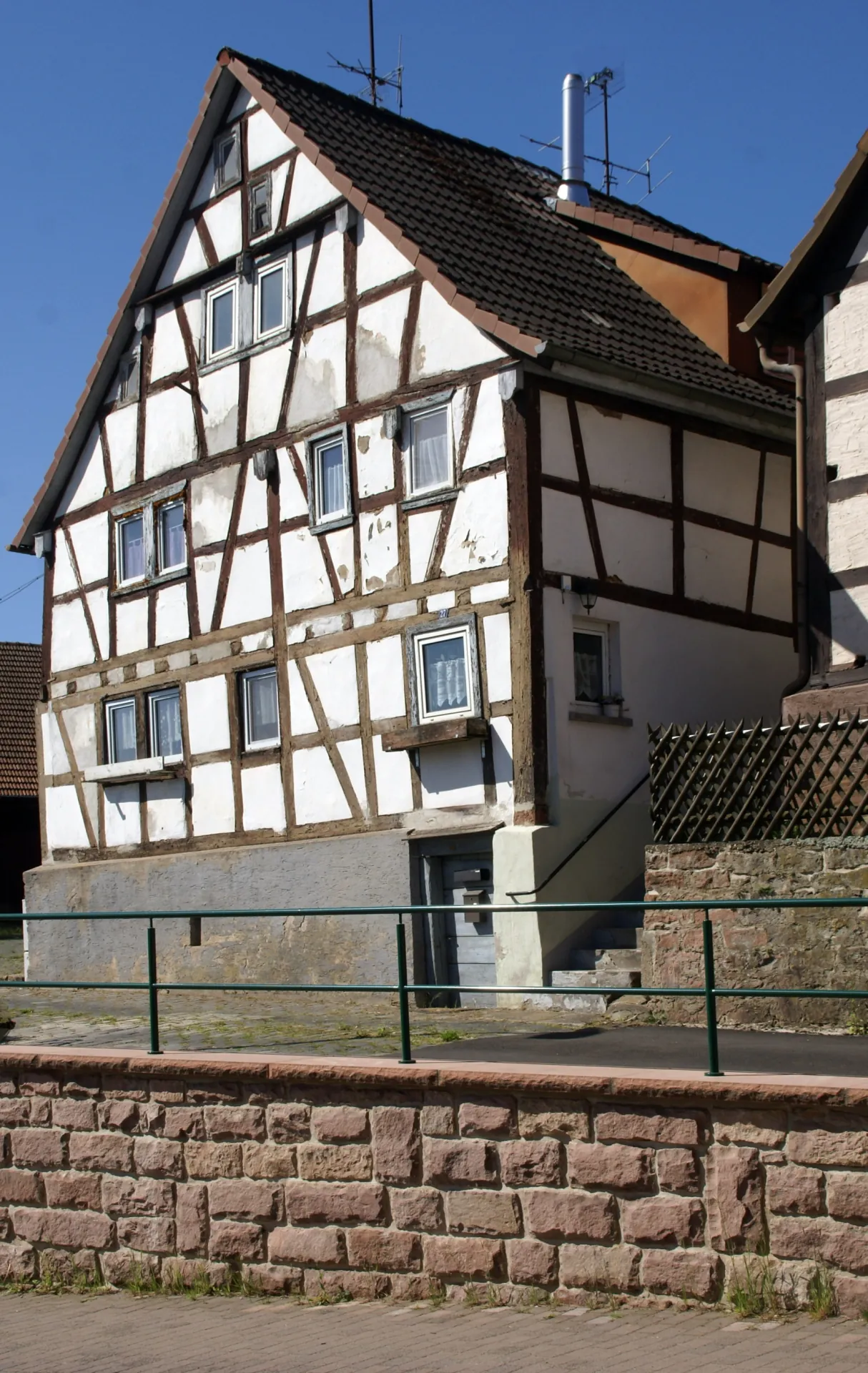 Fachwerkhaus in der Waagstraße 27 in Schöllkrippen