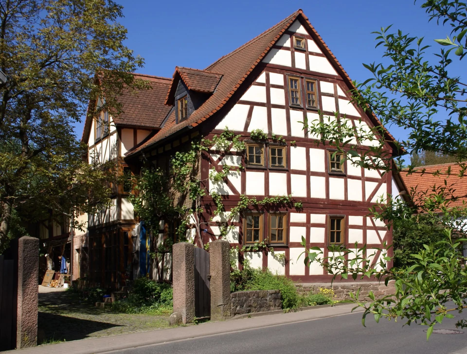 Fachwerkhaus in der Waagstraße 43 in Schöllkrippen