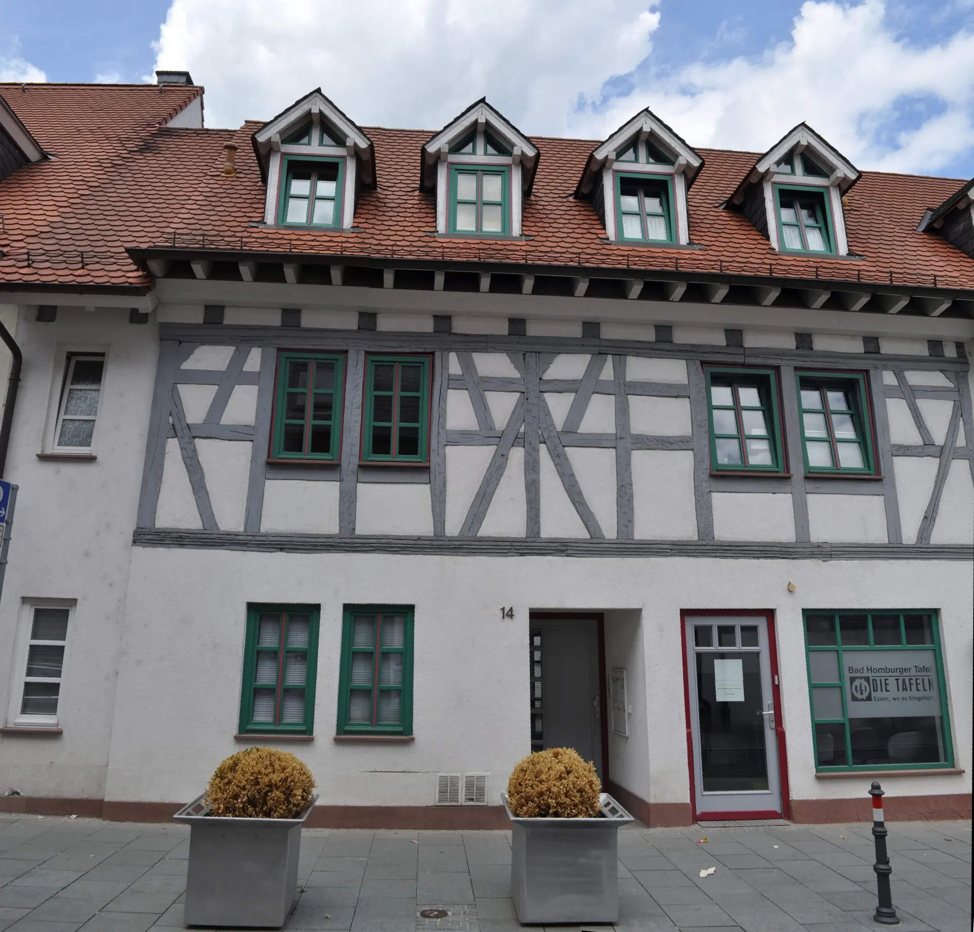 Fachwerkhaus in der Wallstraße in Bad Homburg