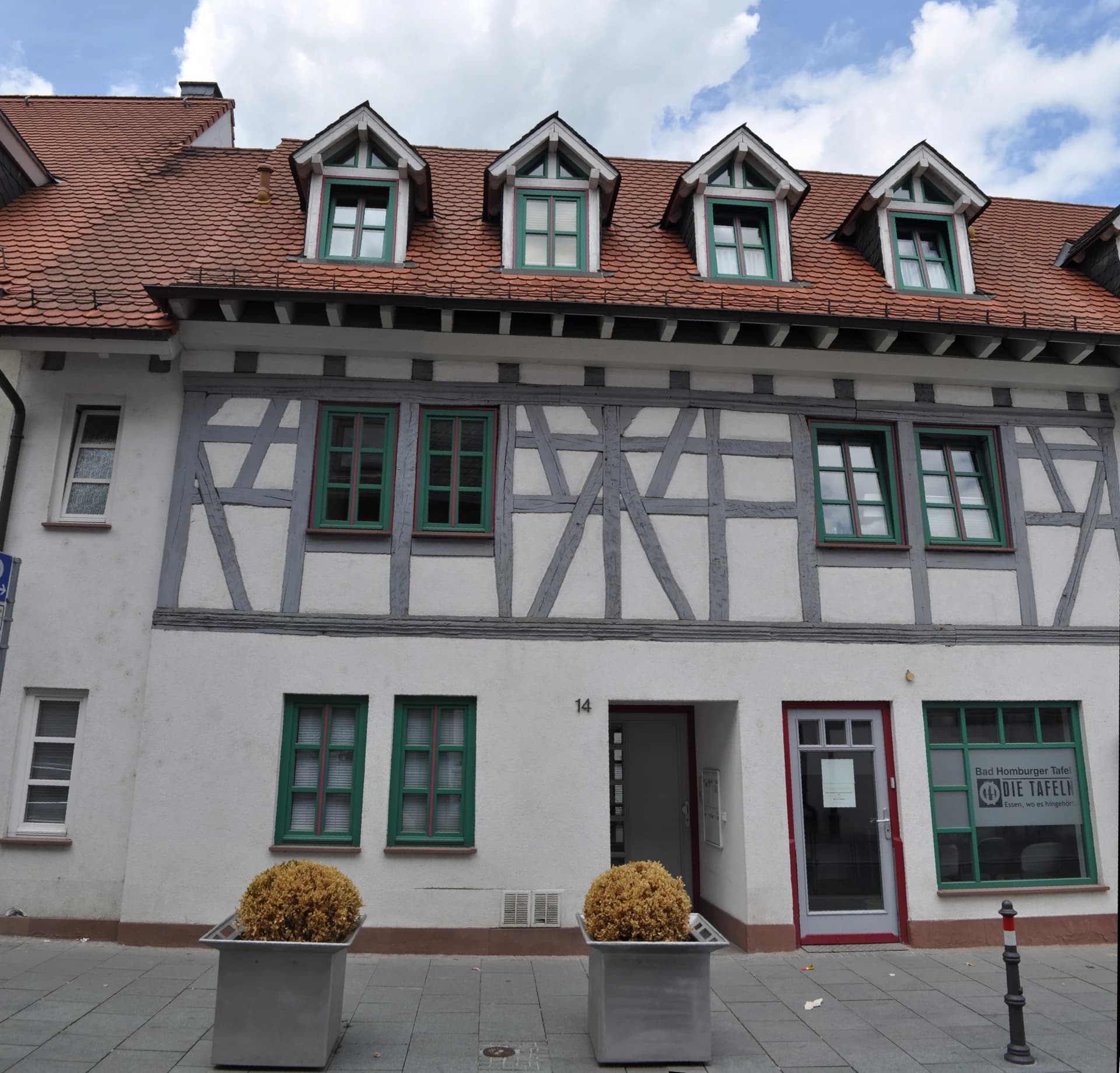 Fachwerkhaus in der Wallstraße in Bad Homburg