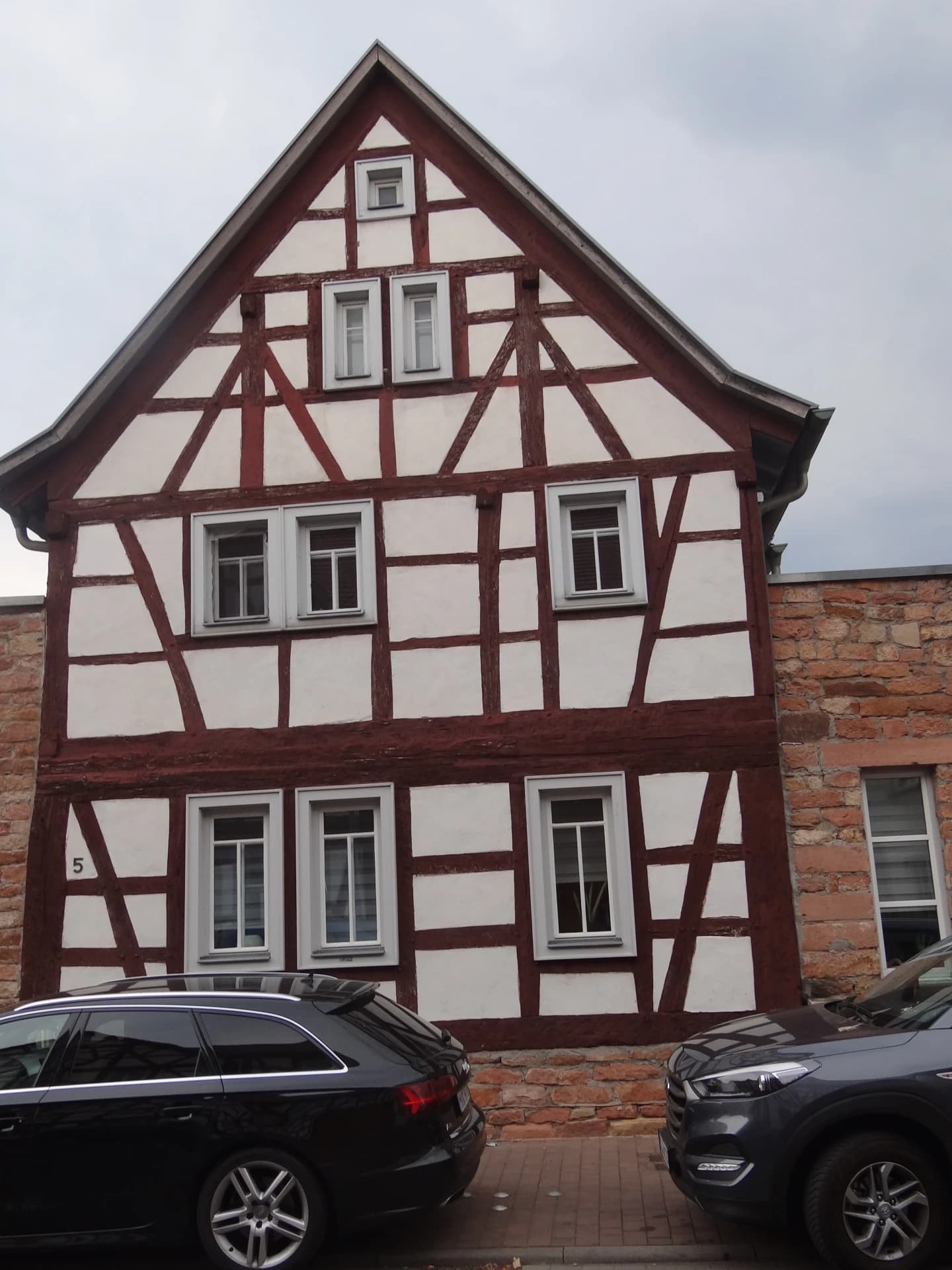 Fachwerkhaus in der Weichgasse in Großwallstadt
