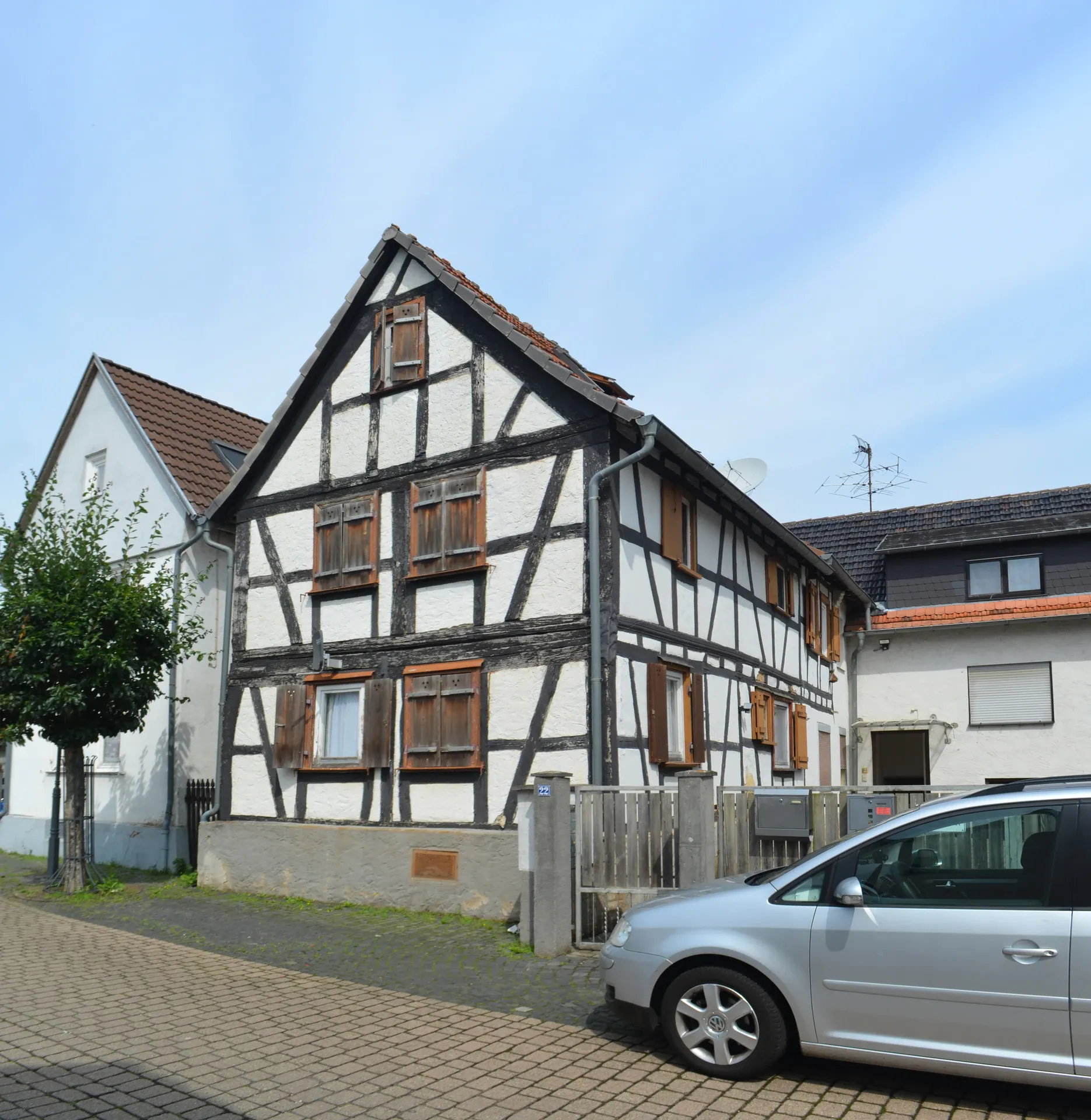 Fachwerkhaus Weitgasse 22 in Nieder-Florstadt