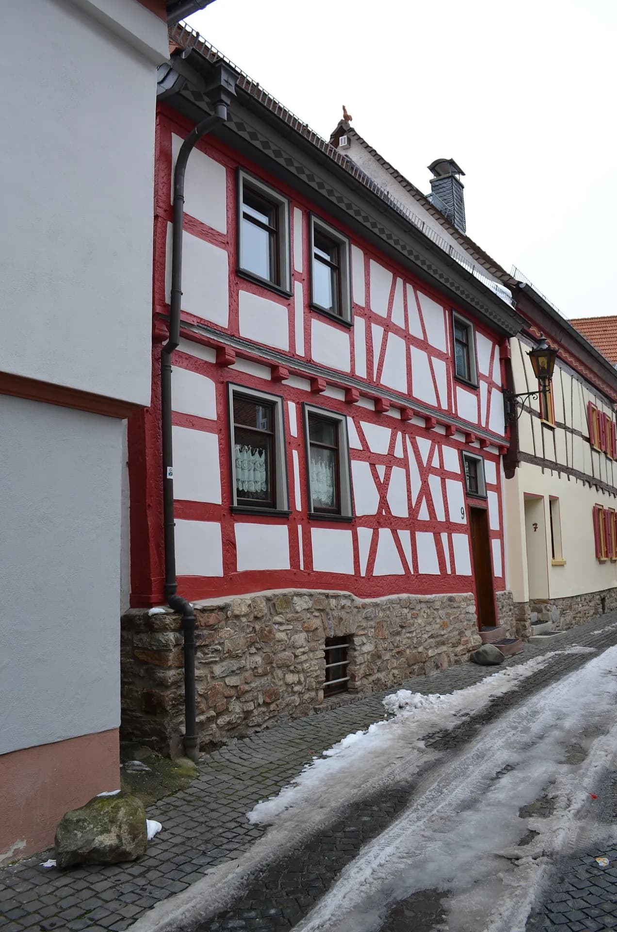 Fachwerkhaus in der Wiederholtstraße 9 in Oberursel (Taunus)
