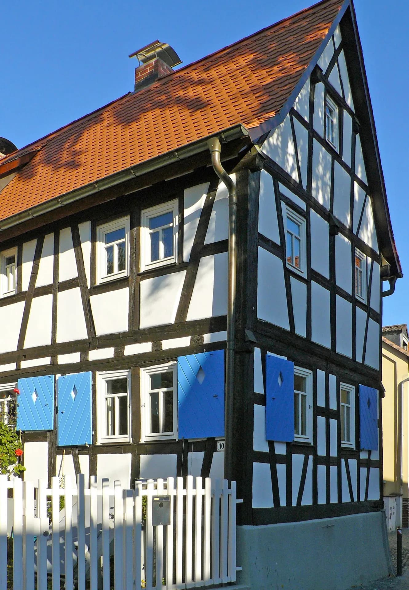 Fachwerkhaus in der Zentgrafenstraße in Frankfurt Seckbach