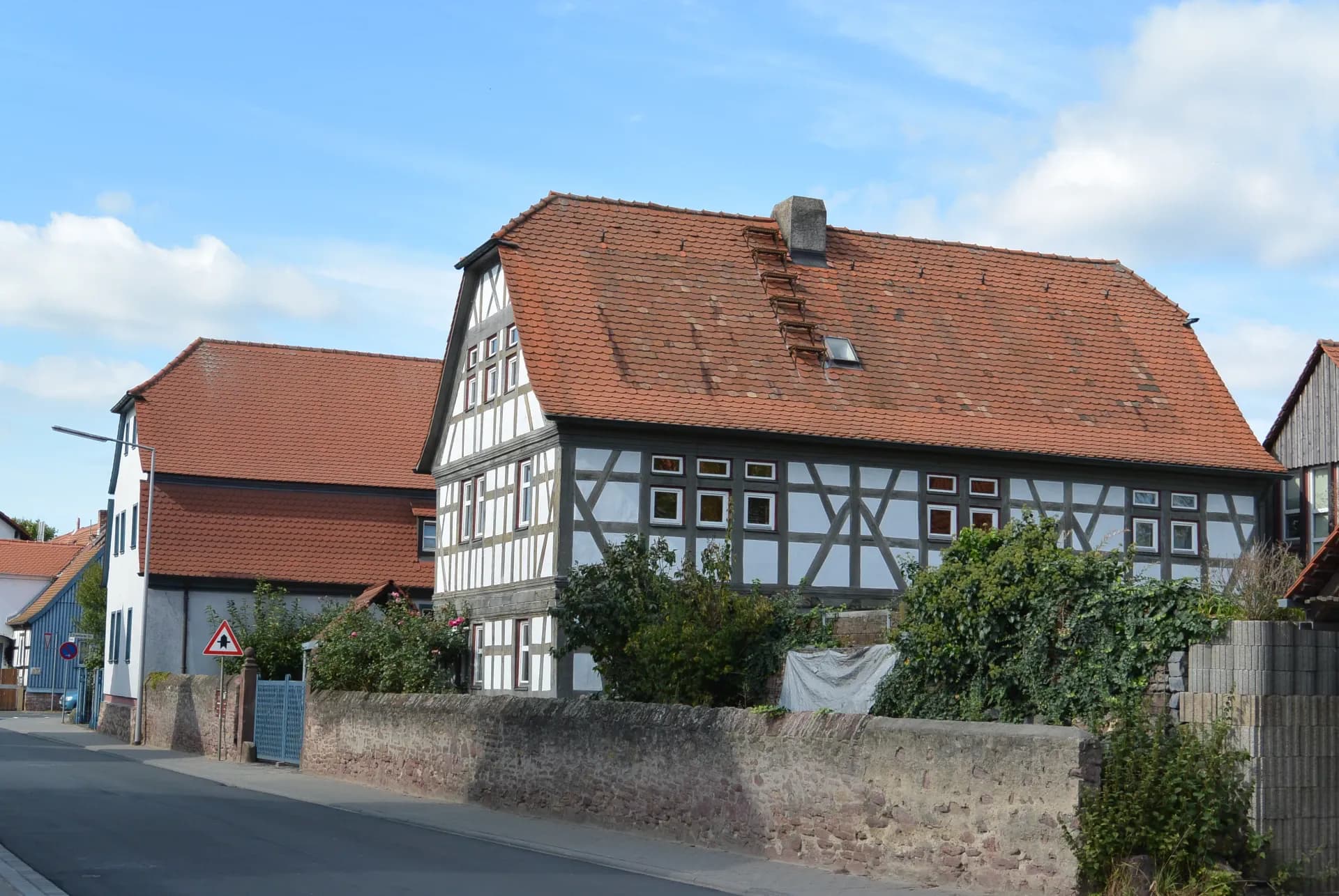 Fachwerkhof in der Frankfurter Straße in Weiterstadt-Gräfenhausen