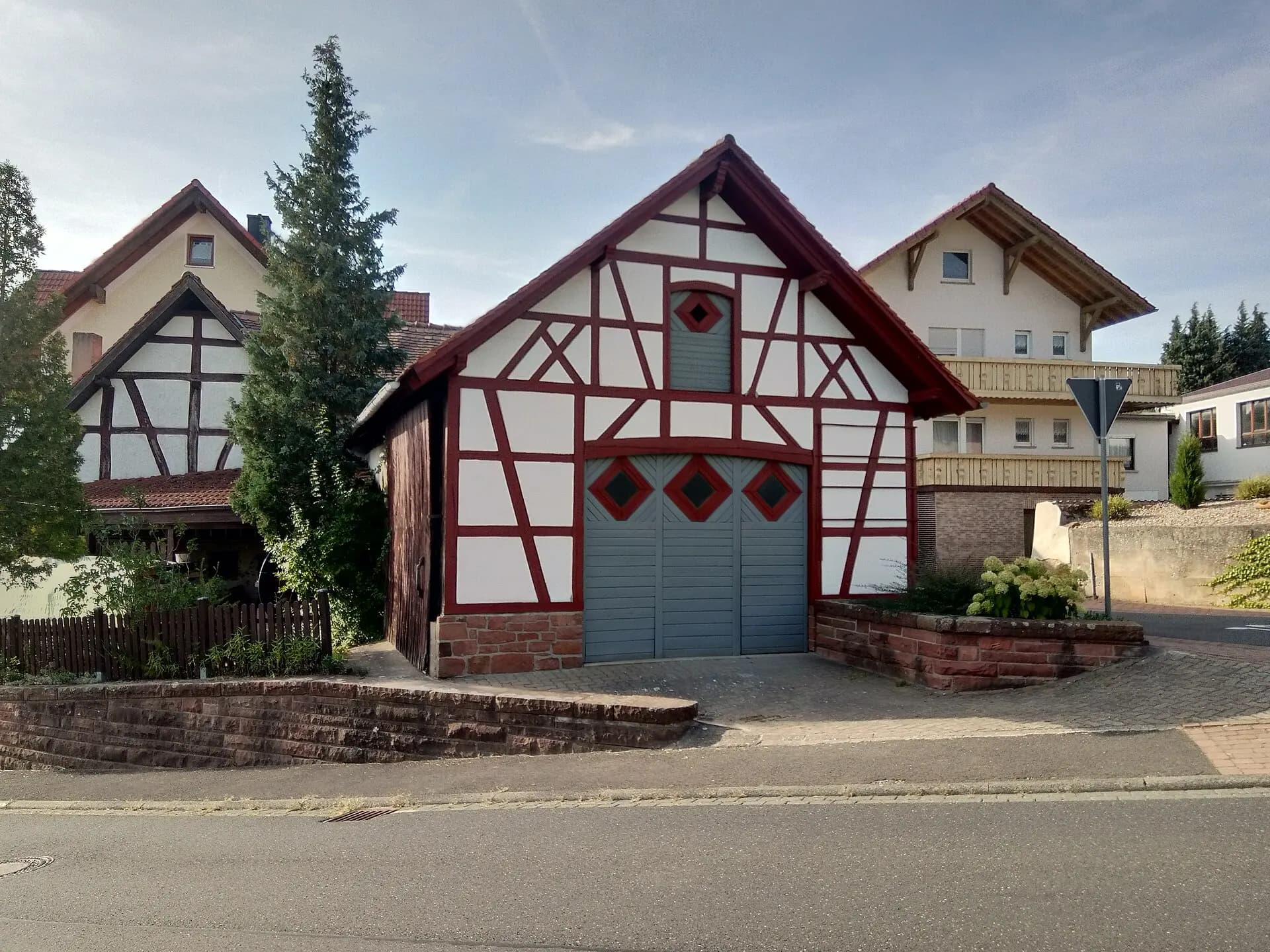 Fachwerkscheune im Ortsteil Volkersbrunn in Leidersbach