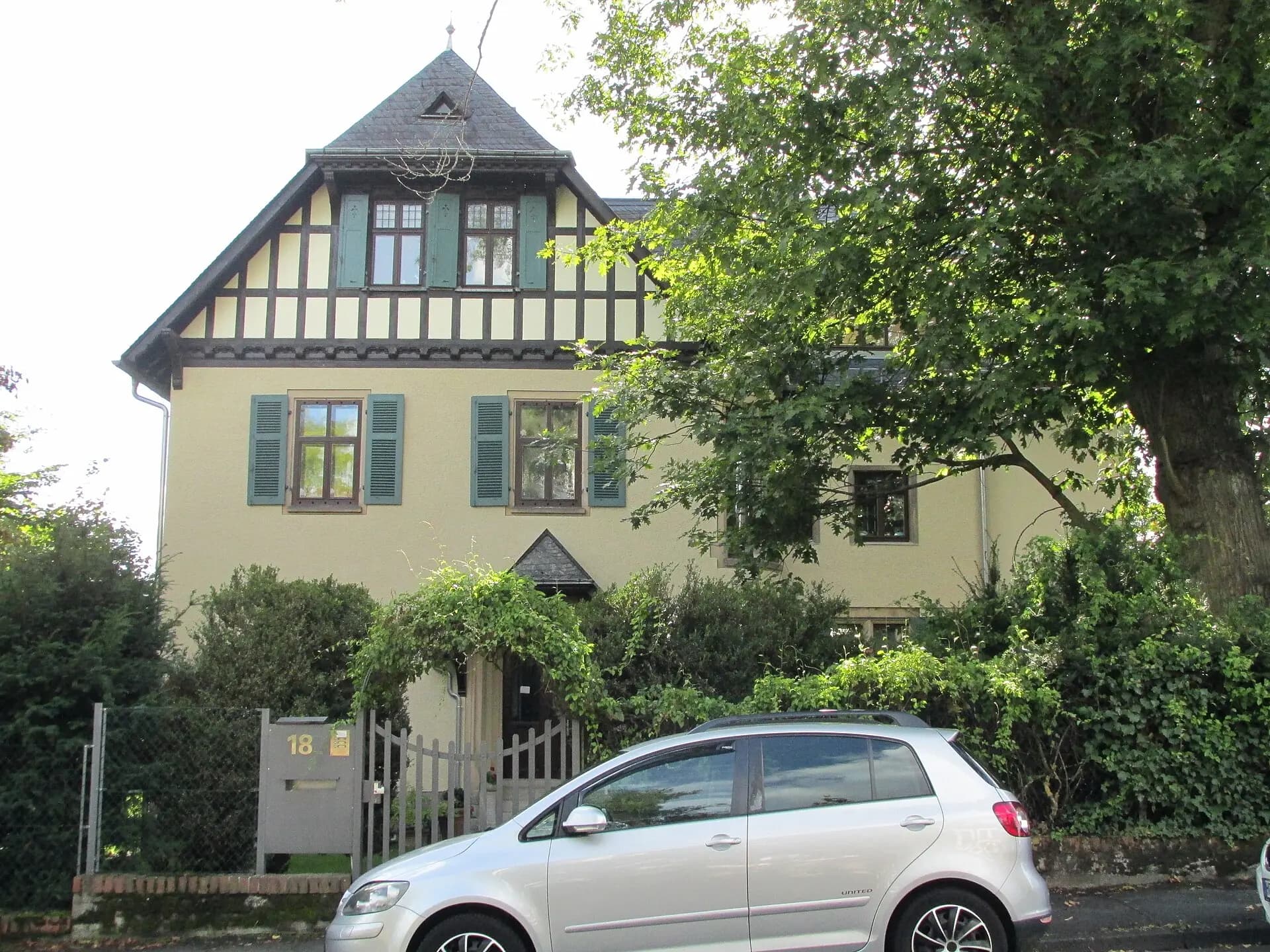 Fachwerkvilla in der Füllerstraße 18 in Oberursel (Taunus)