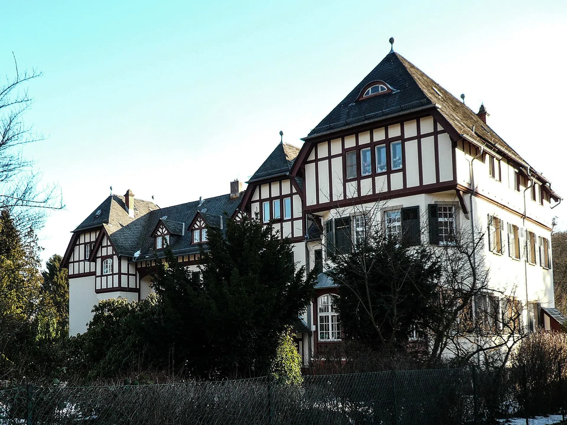 Fachwerkvilla an der Hohemarkstraße in Oberursel (Taunus)