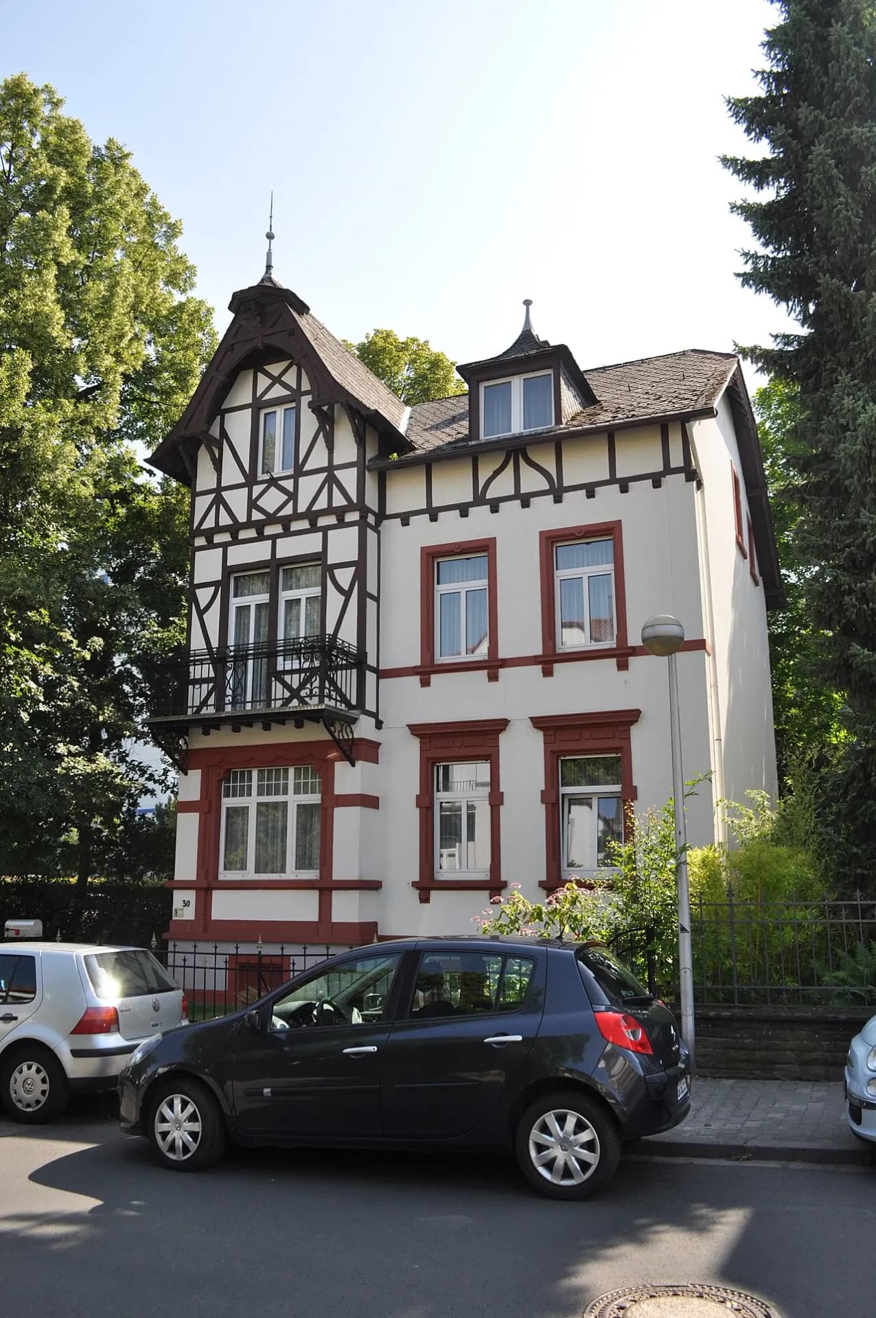 Fachwerkvilla in der Oberen Brendelstraße 30 in Bad Homburg-Kirdorf