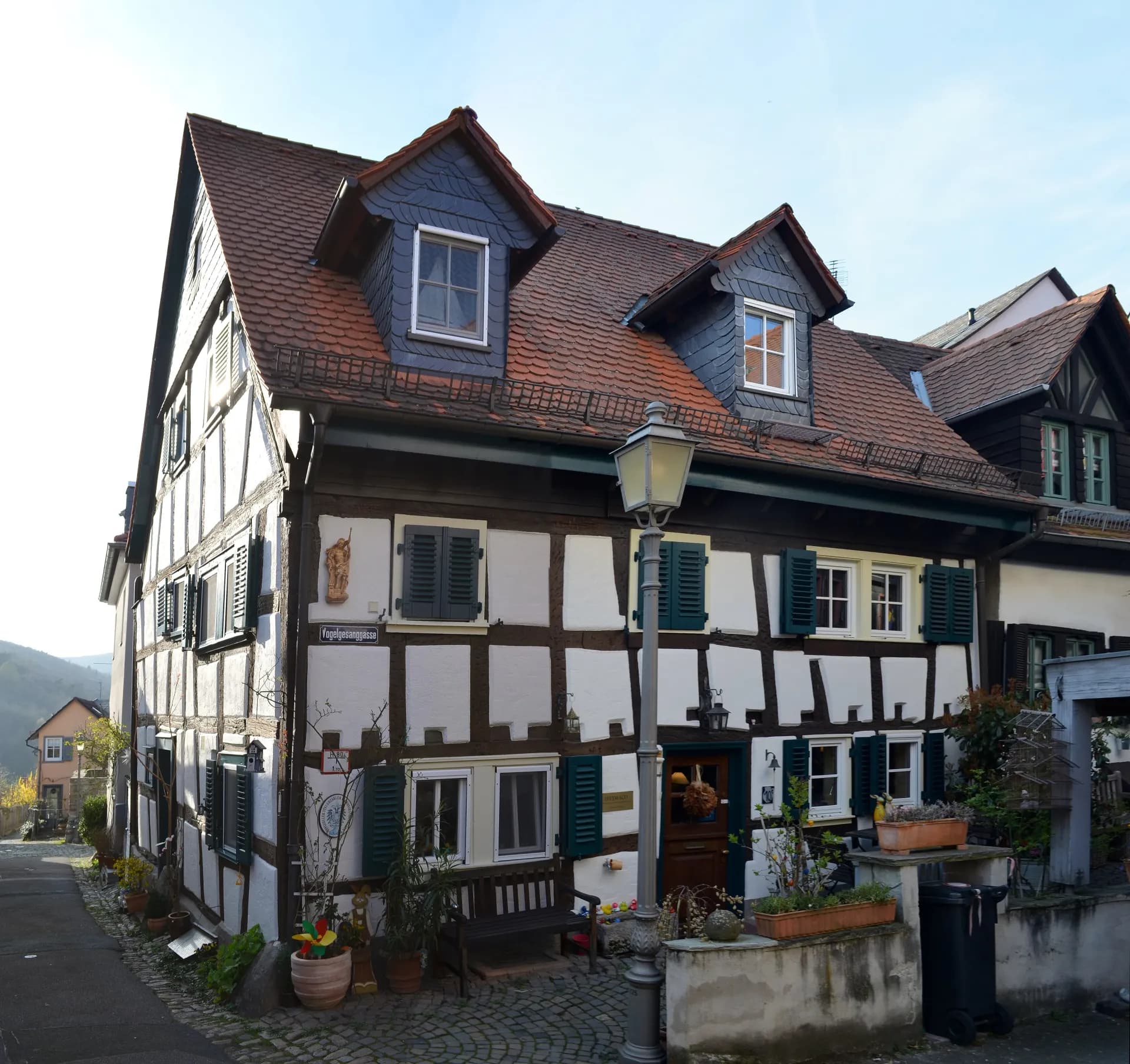 Fachwerkzeile Mauerstraße 6 in Kronberg im Taunus