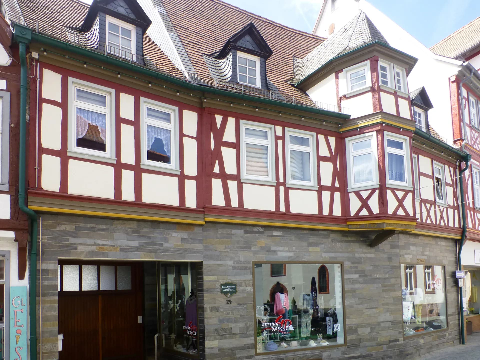 Fachwerkhaus in der Fahrstraße 24 in Babenhausen