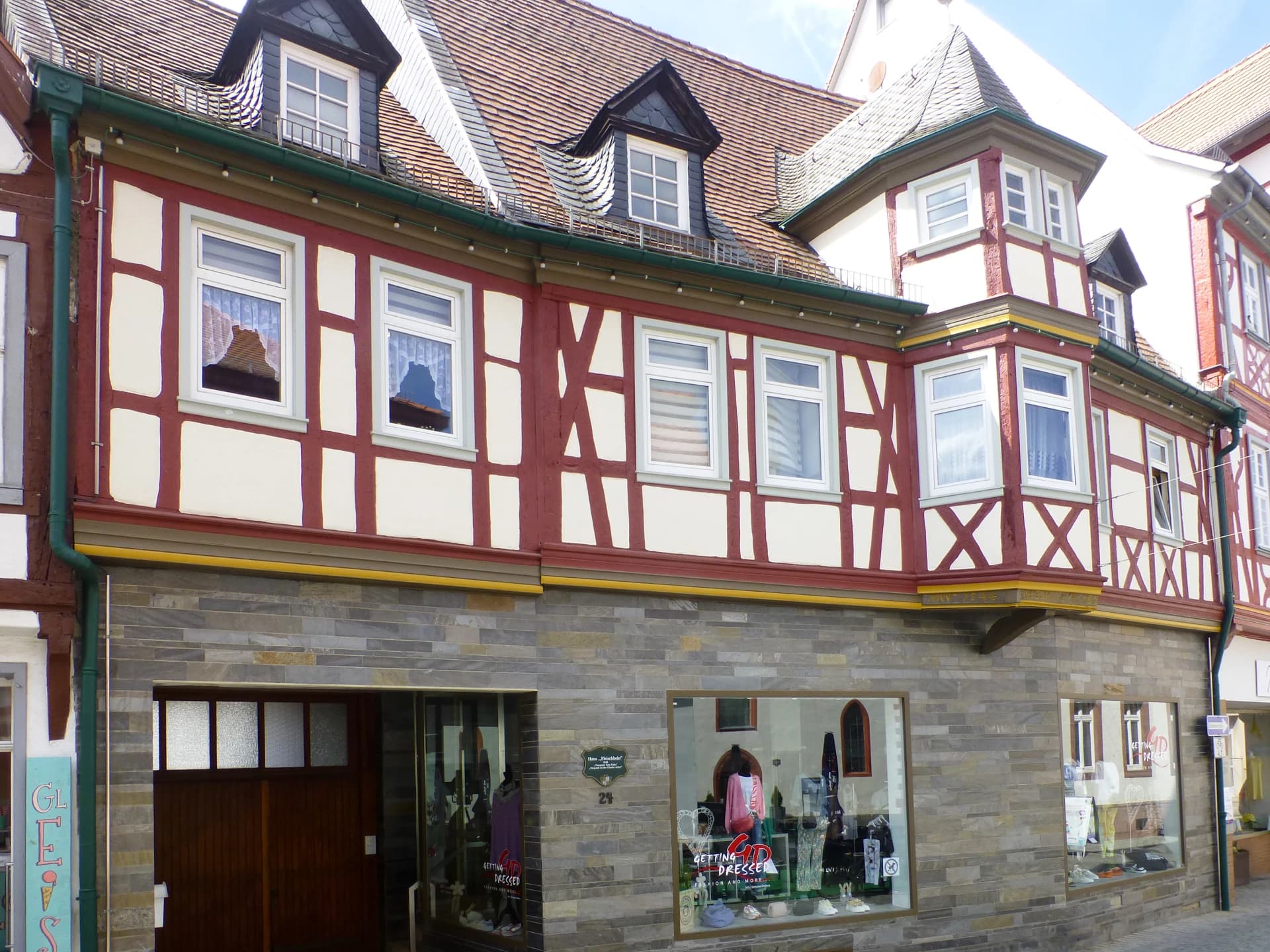 Fachwerkhaus in der Fahrstraße 24 in Babenhausen