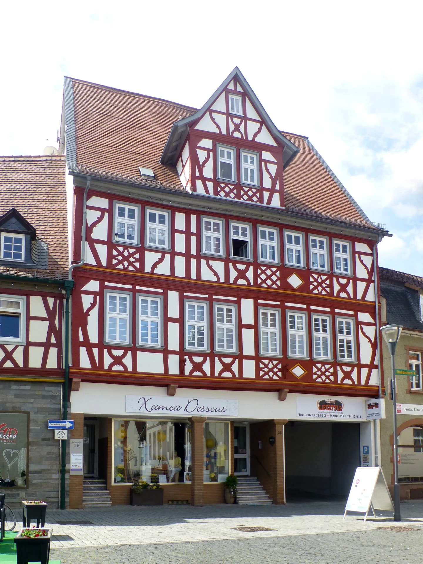 Fachwerkhaus in der Fahrstraße 26 in Babenhausen